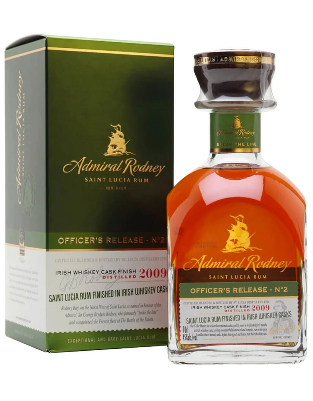Admiral Rodney Officer's Release No. 2 2009 Rum