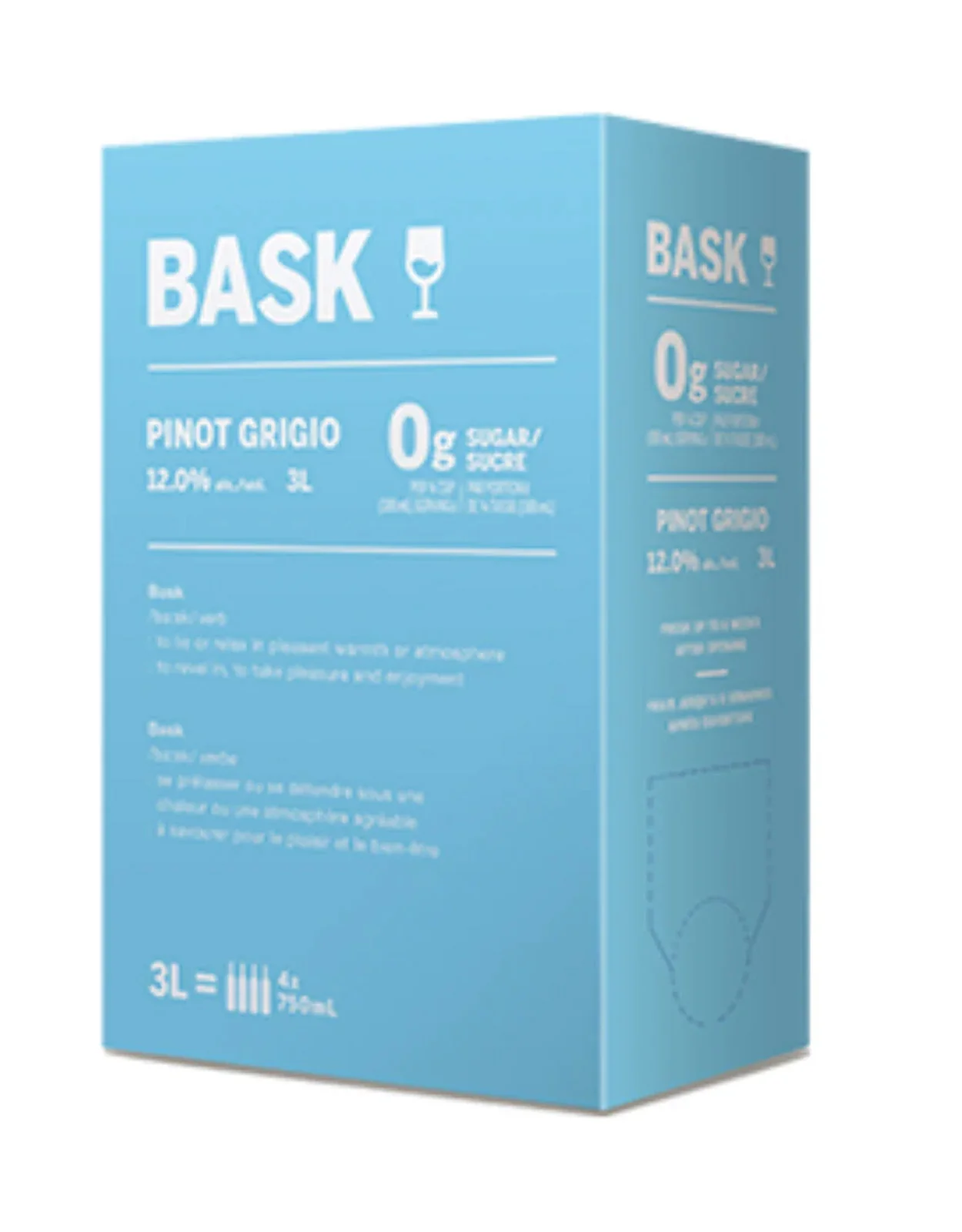 Bask Pinot Grigio - 3 Litre Box
