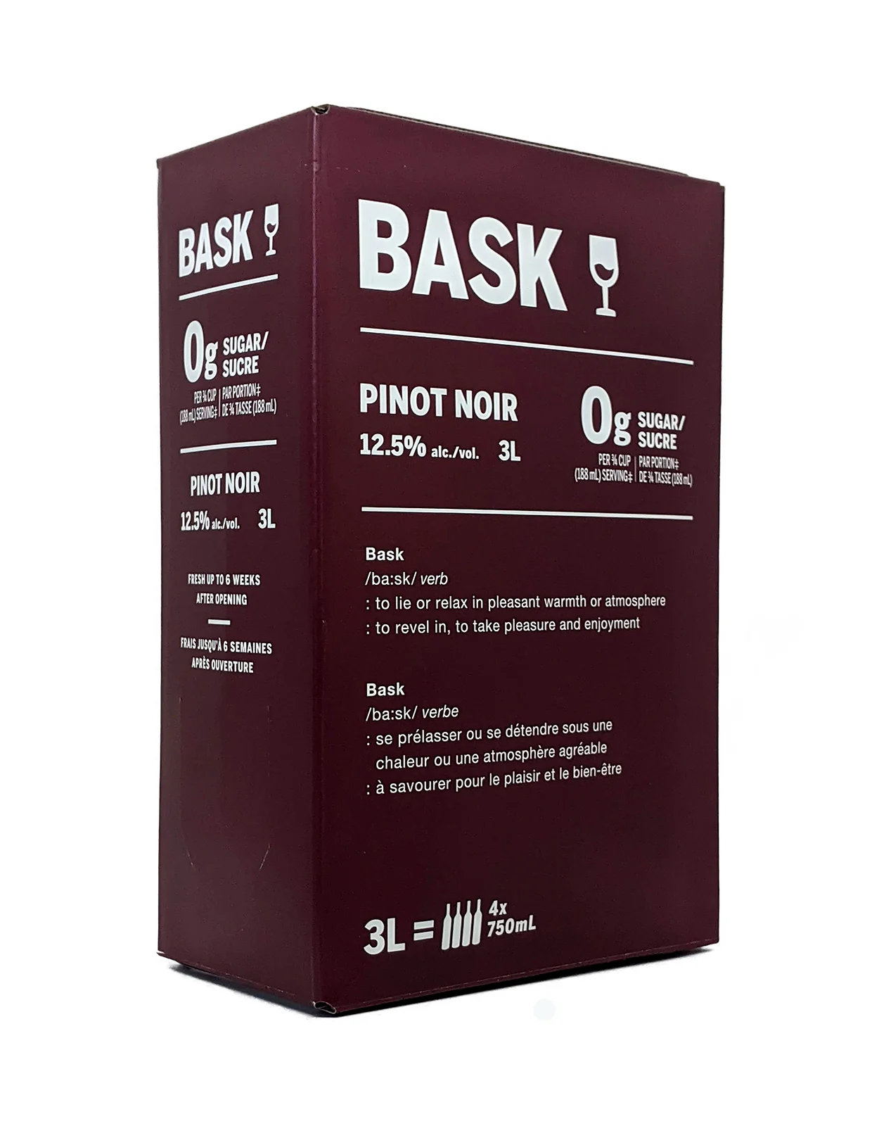 Bask Pinot Noir - 3 Litre Box