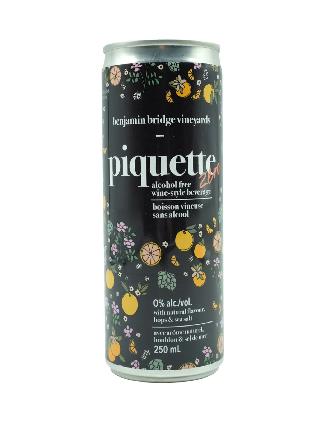 Benjamin Bridge Piquette Zero (Non Alcoholic) 250 ml - 24 Cans