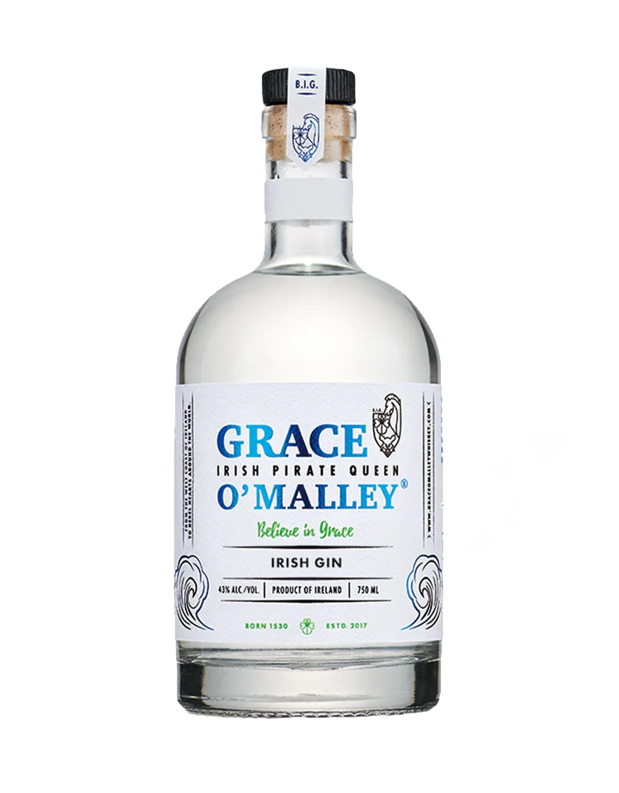 Grace O'Malley Irish Pirate Queen Gin