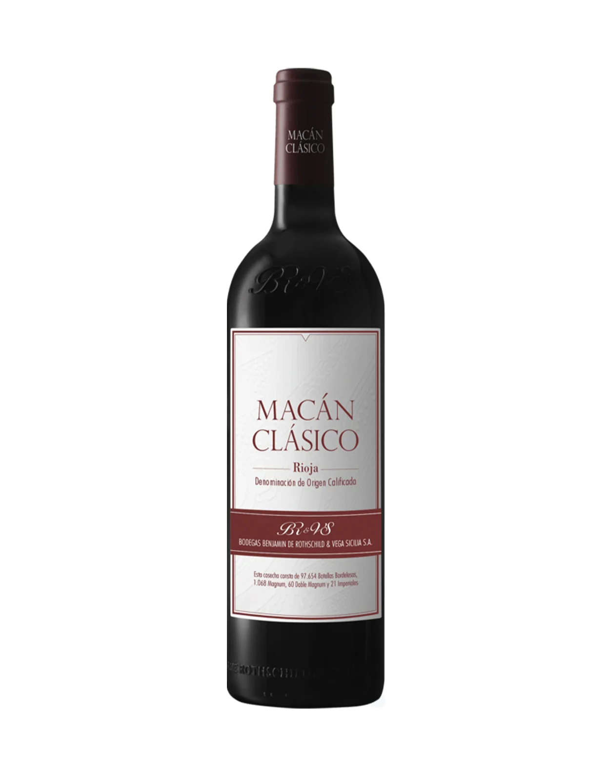Bodegas Benjamin Rothschild & Vega Sicilia 'Macan Clasico' 2021