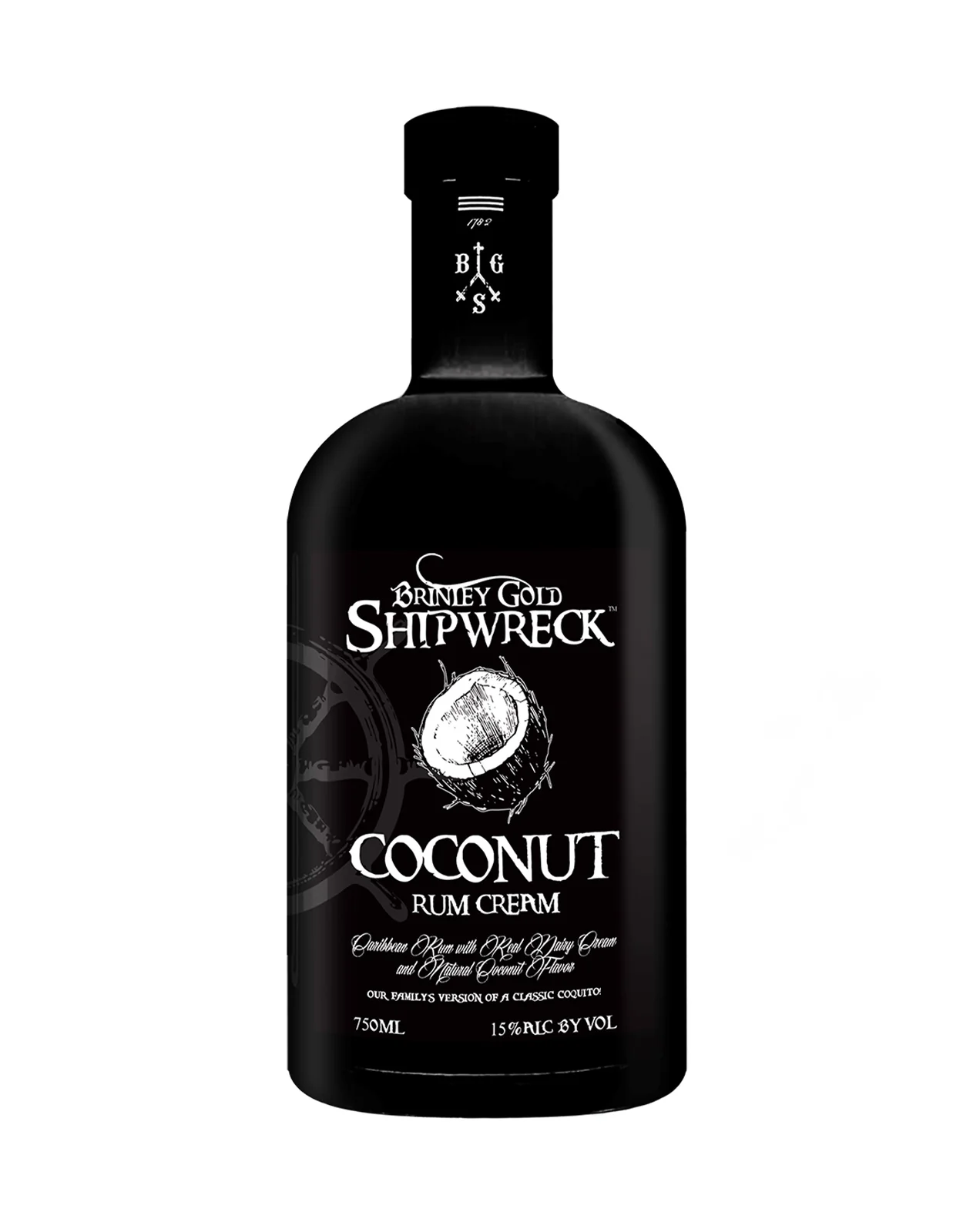 Brinley Gold Shipwreck Coconut Cream Rum