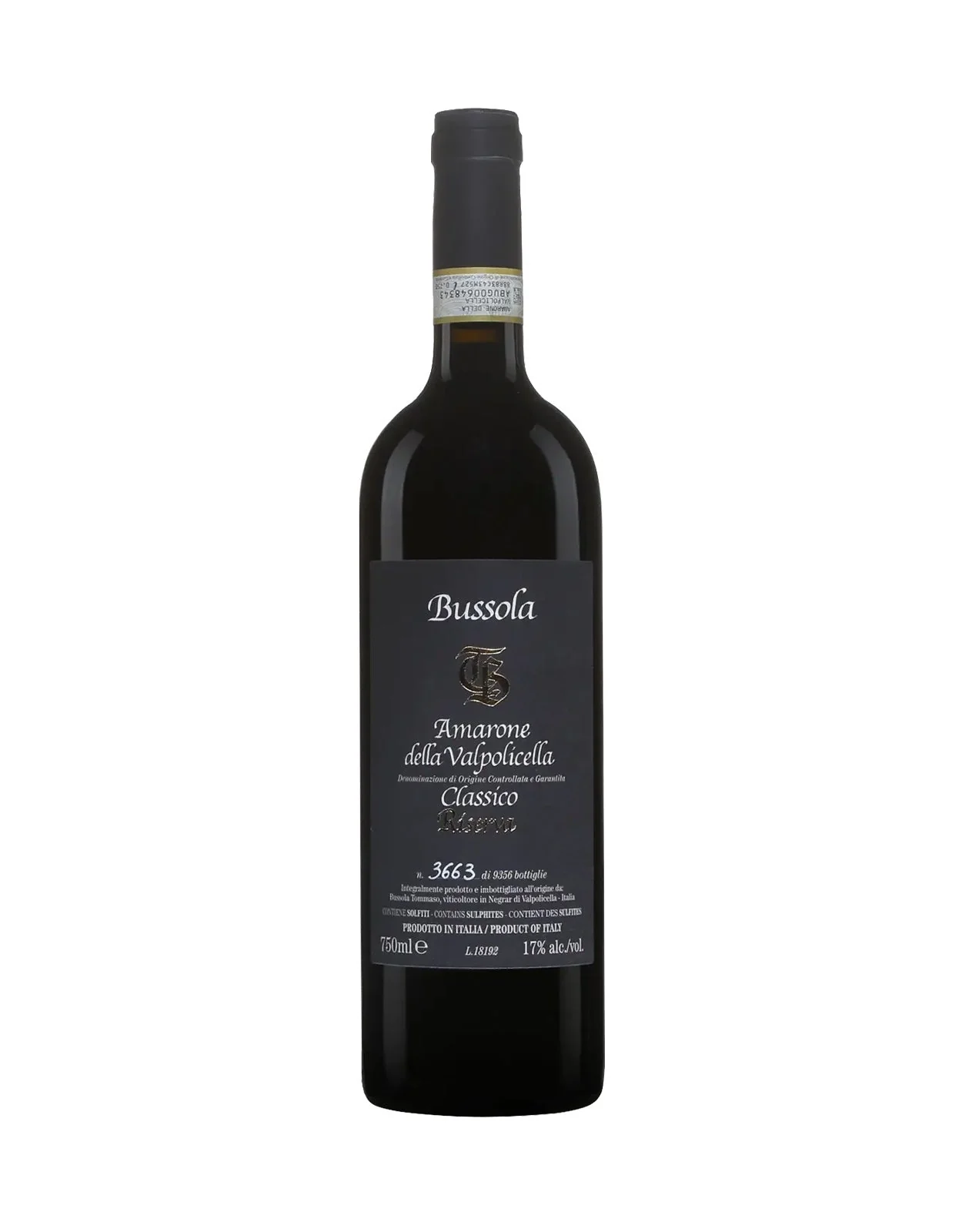 Bussola Amarone della Valpolicella Classico Riserva 2013
