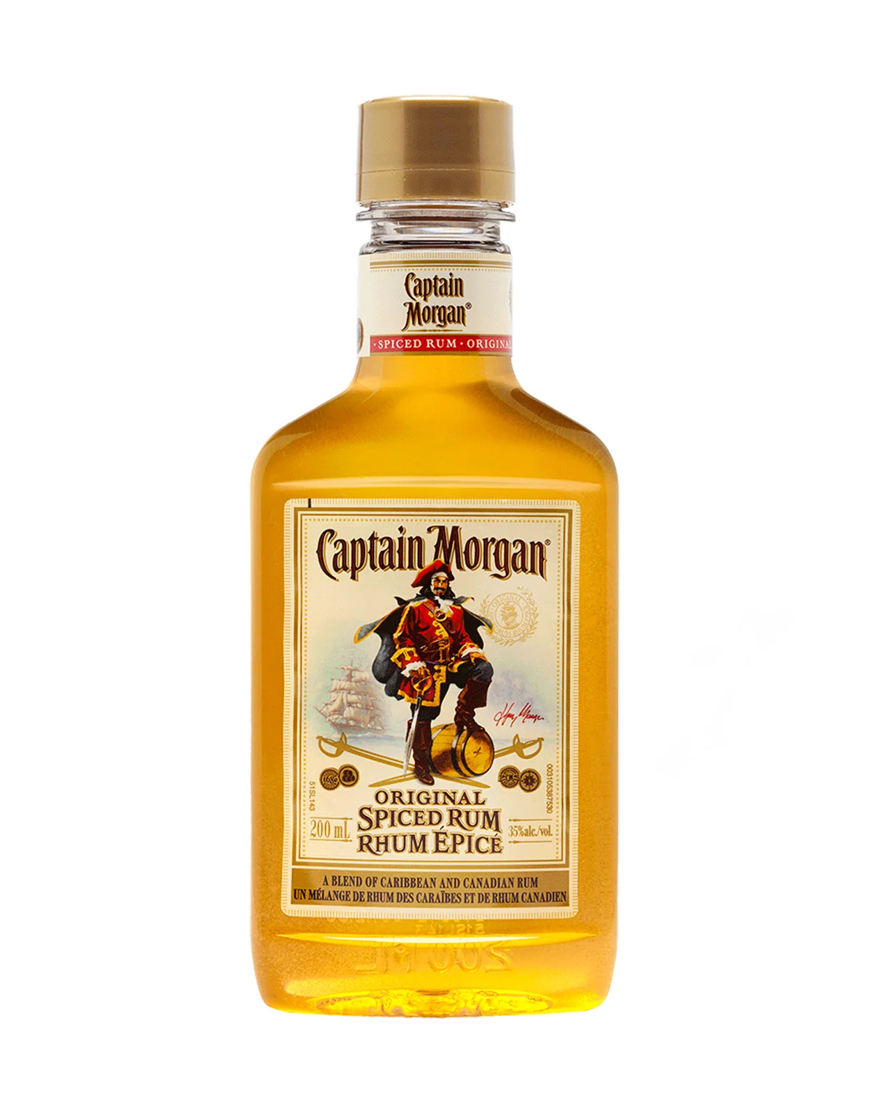 Captain Morgan Spiced Rum - 200 ml
