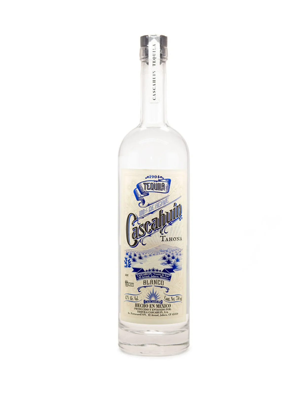 Cascahuin Tahona Blanco Tequila