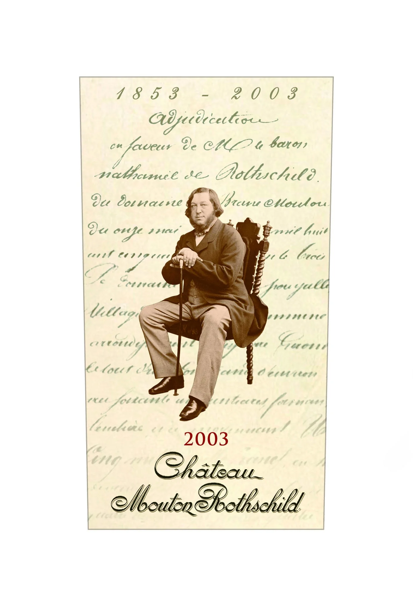 Chateau Mouton Rothschild 2003 - 1.5 Litre Bottle