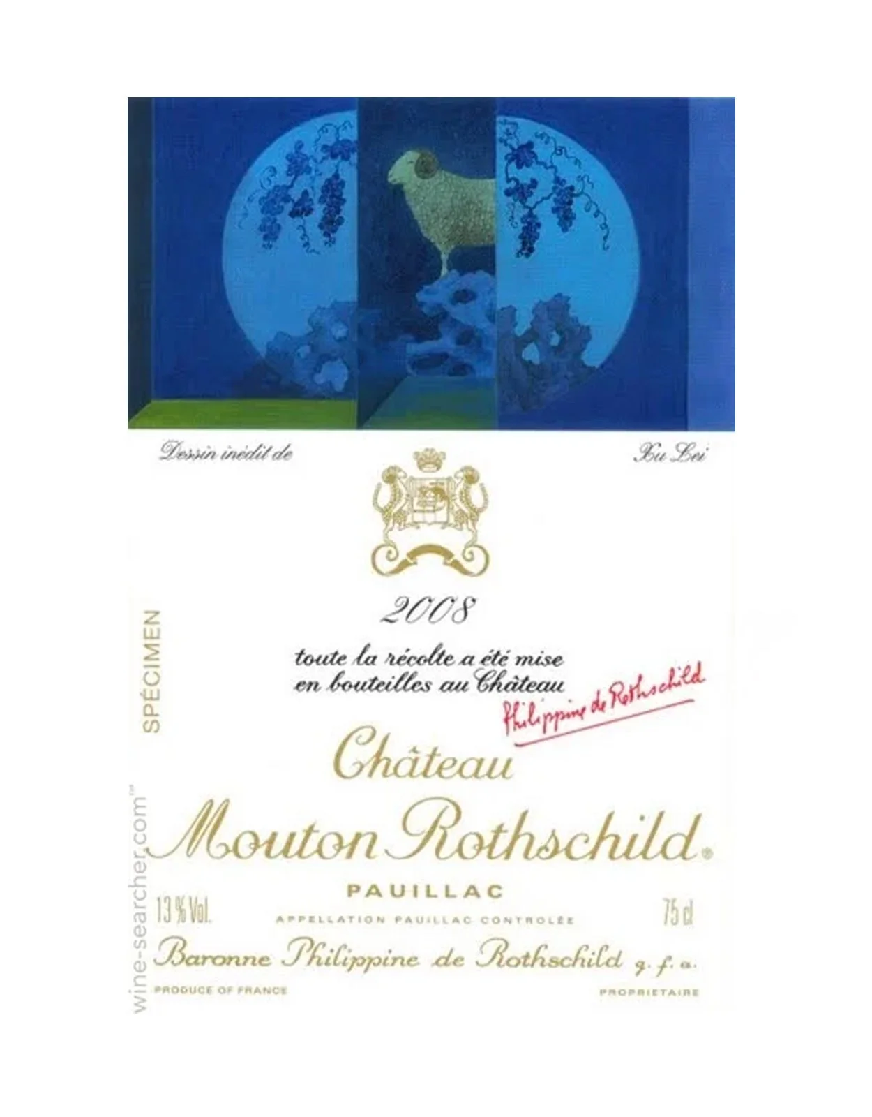 Chateau Mouton Rothschild 2008