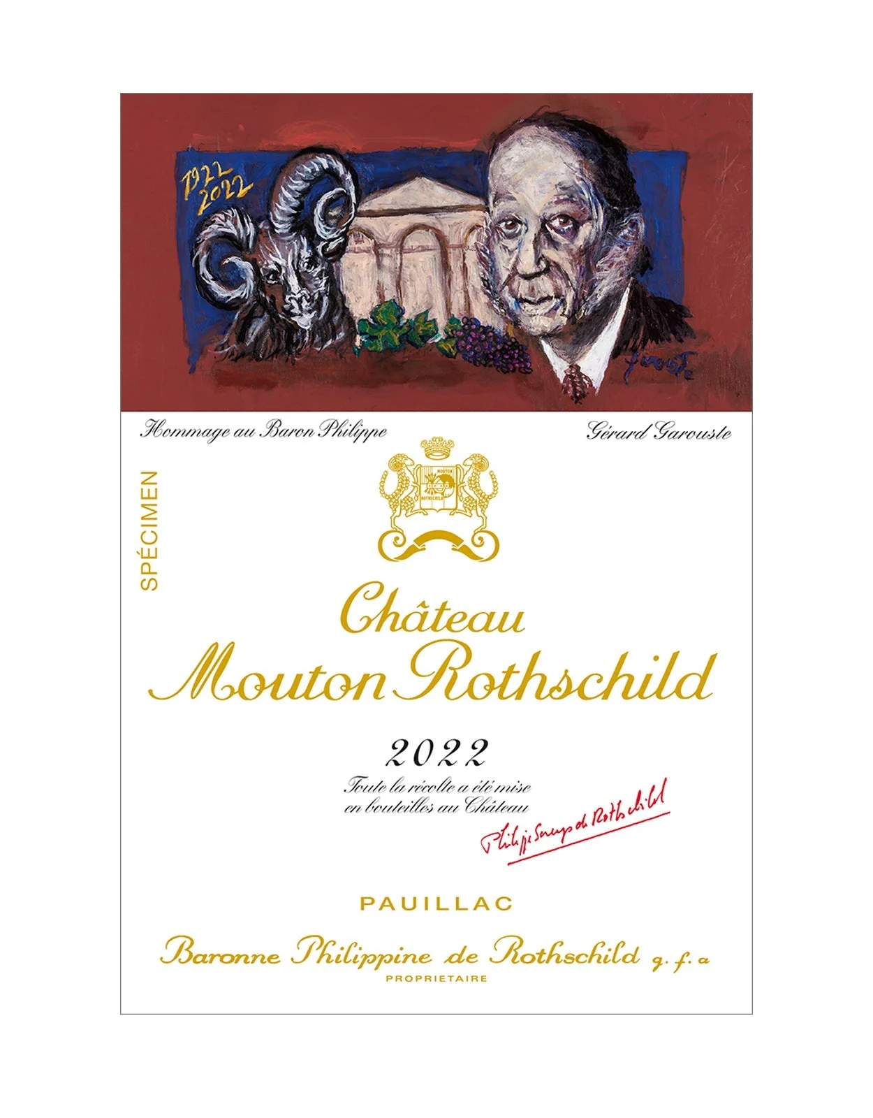 Chateau Mouton Rothschild 2022