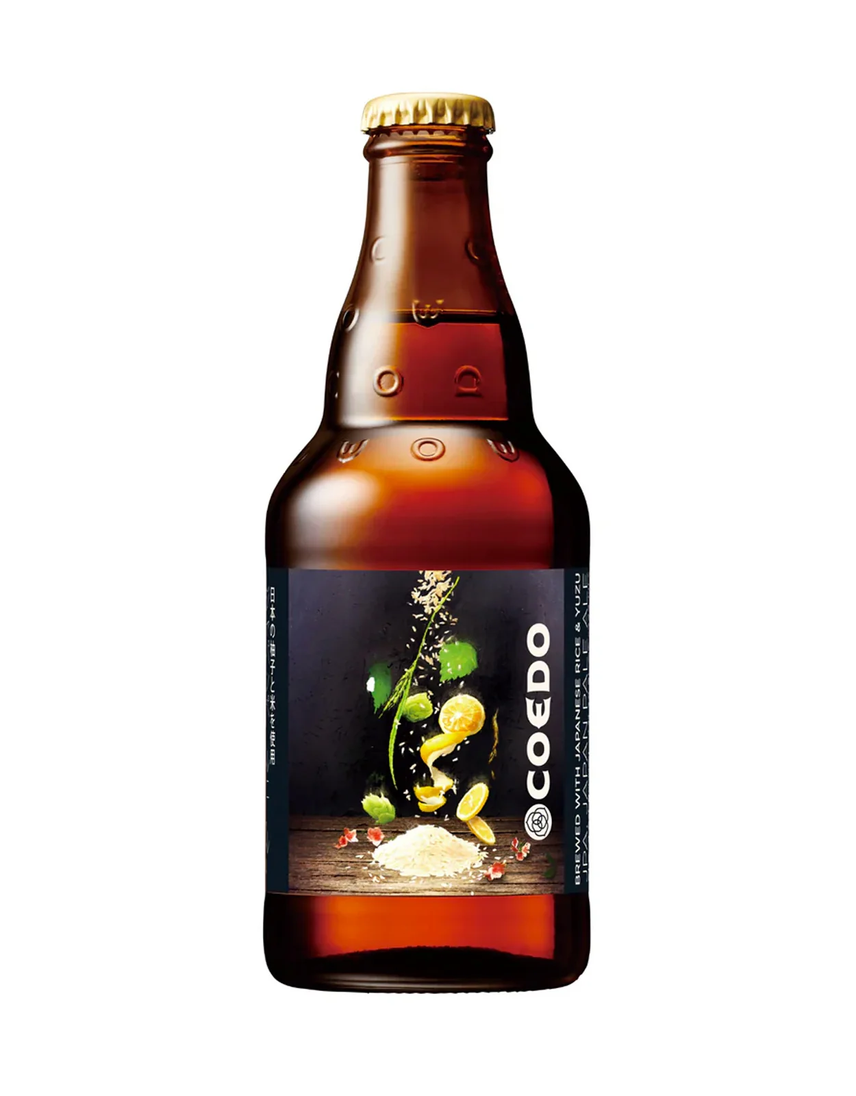 Coedo Rice & Yuzu Japanese Pale Ale 333 ml - 24 Bottles