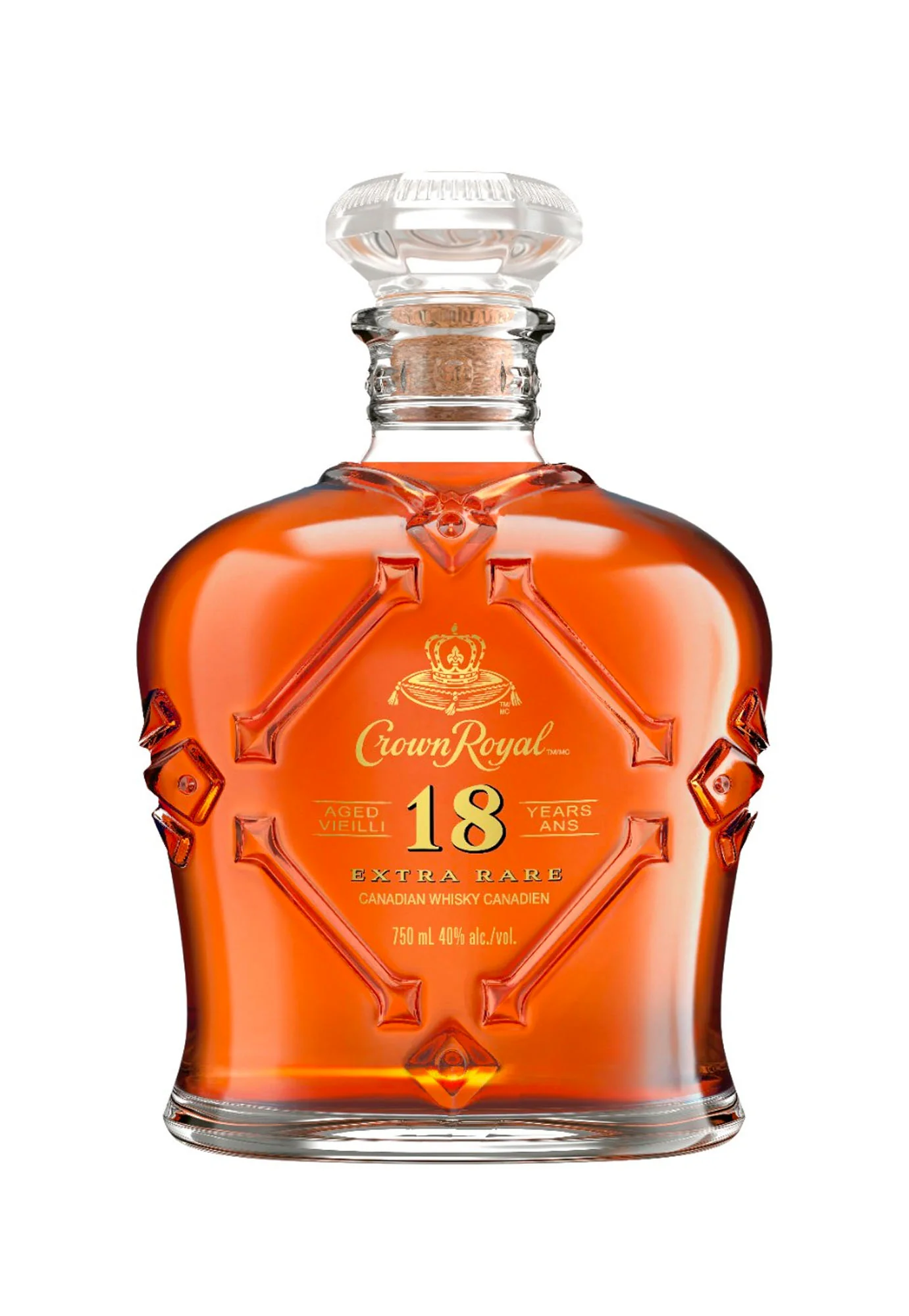 Crown Royal 18 Year Old Extra Rare