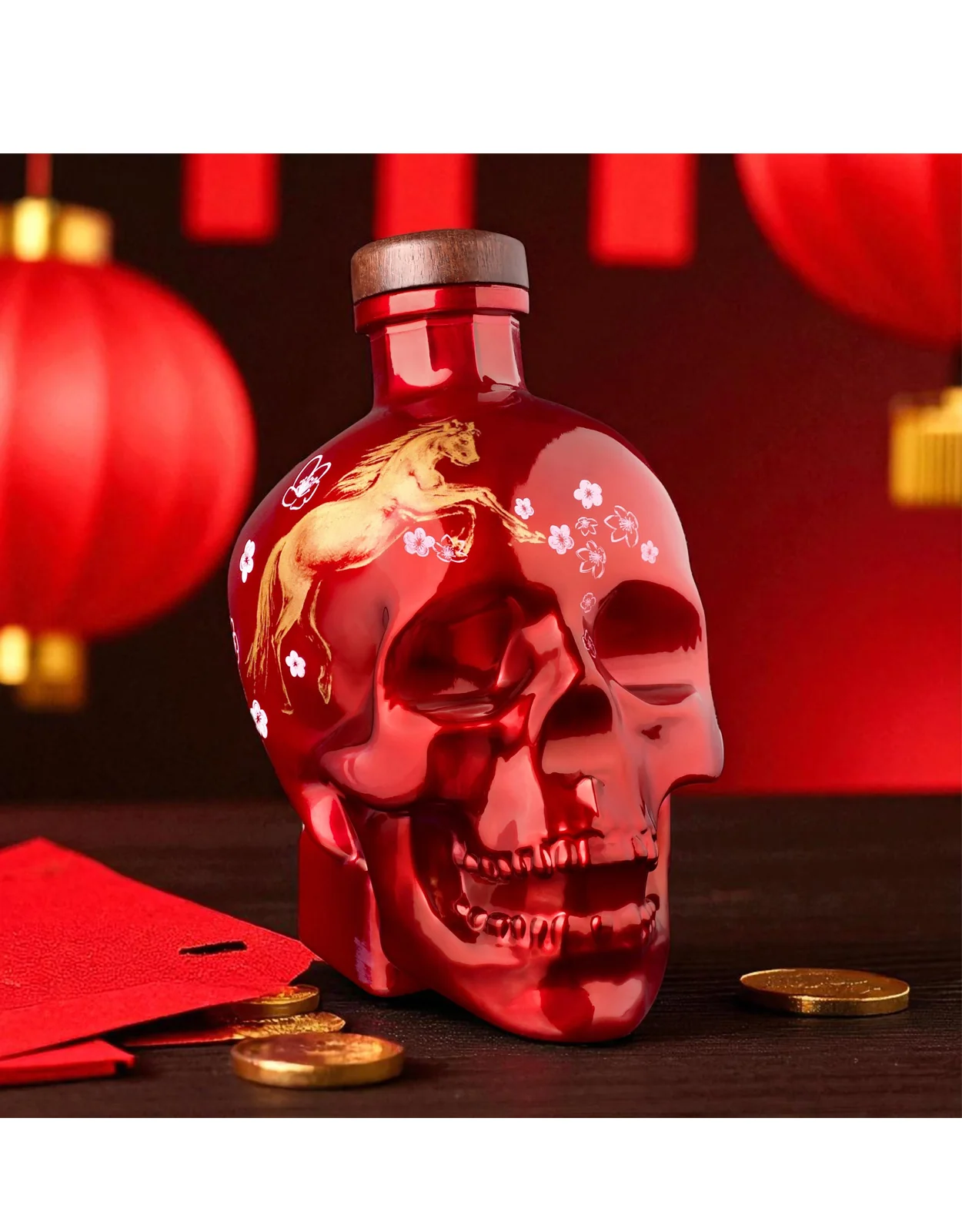 Crystal Head Vodka Lunar Limited Edition - Year of the Horse