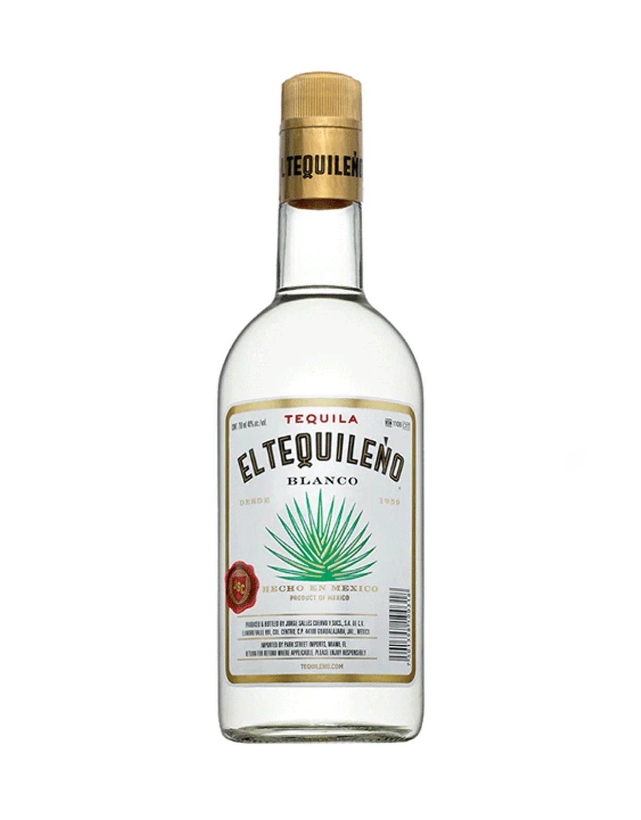 El Tequileno Blanco Tequila