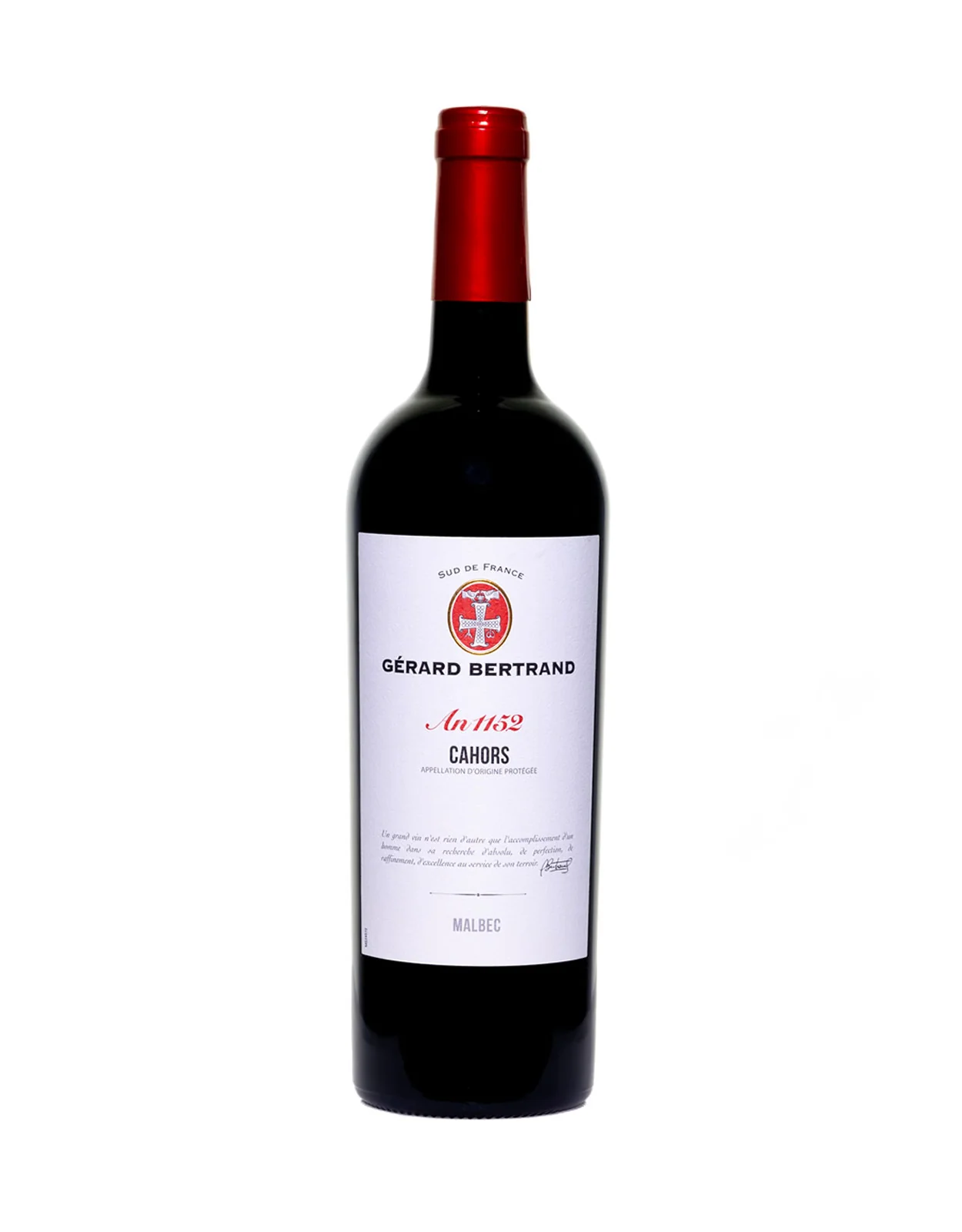Gerard Bertrand 'Heritage An 1152' Malbec 2020
