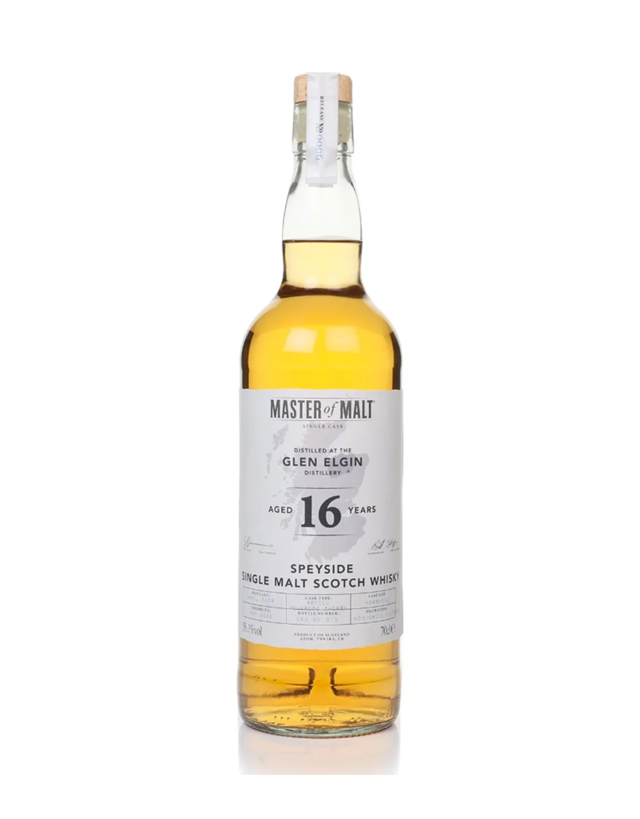 Glen Elgin (Master of Malt) Single Malt 16 Year Old 2006