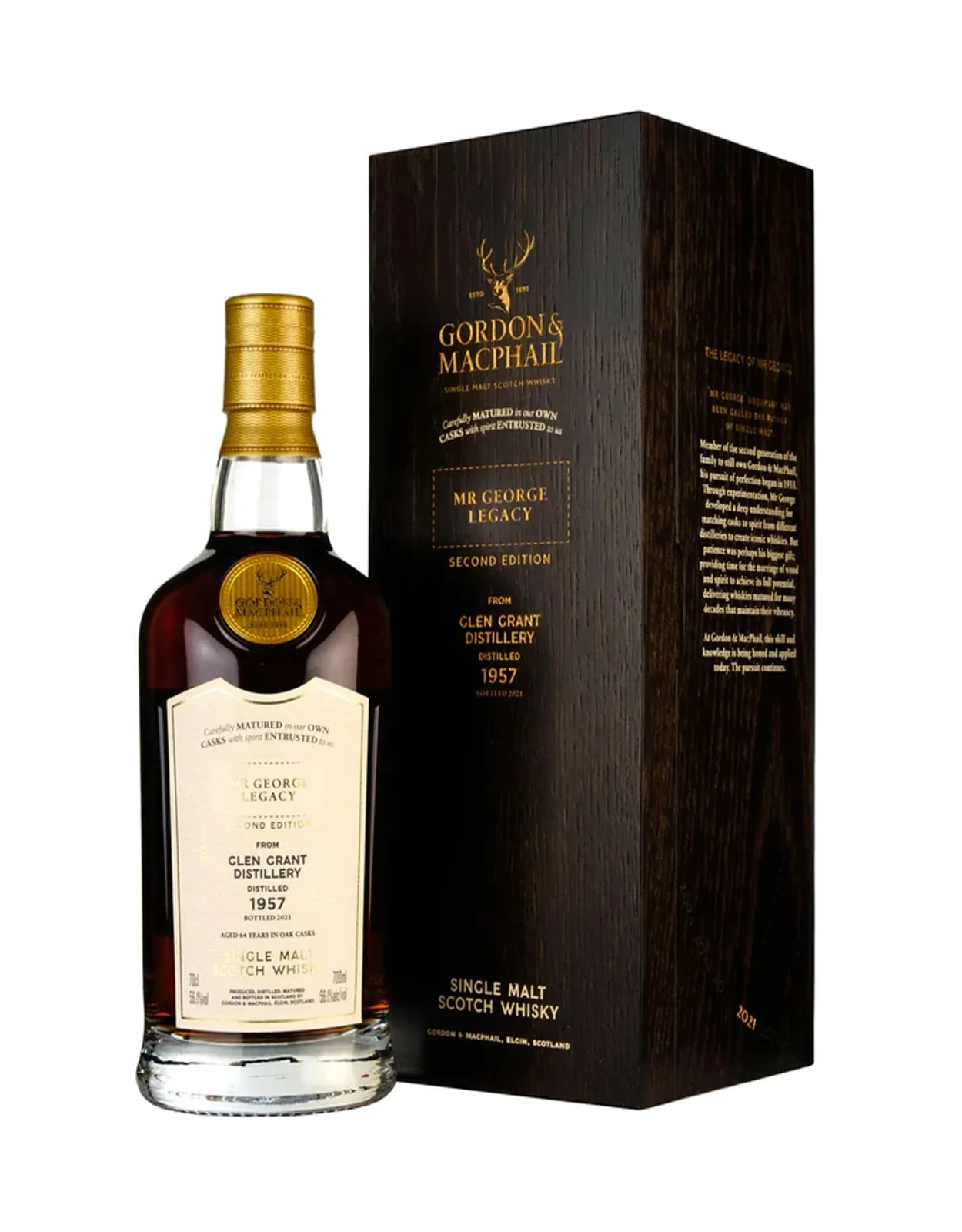 Gordon & MacPhail Mr George Legacy 2nd Edition Single Malt 1957 'Glen Grant'