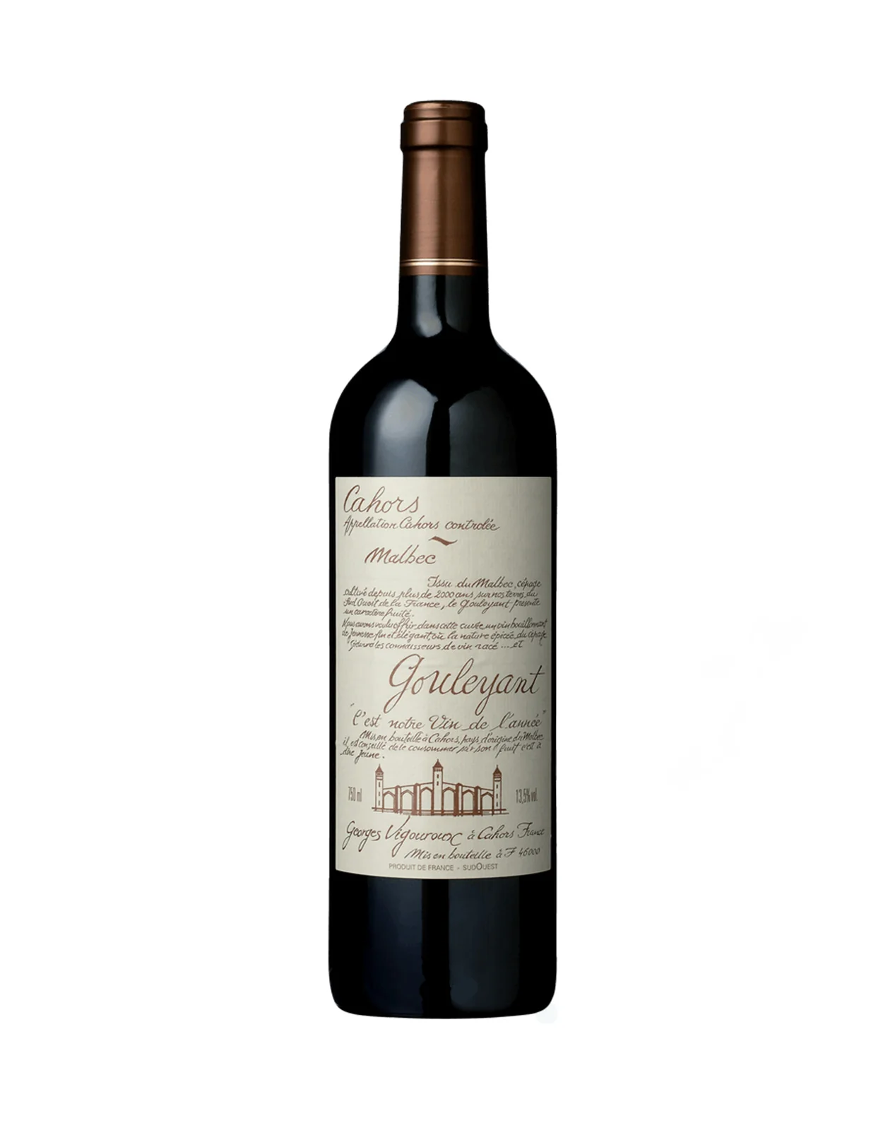 Georges Vigouroux 'Gouleyant' Malbec 2020