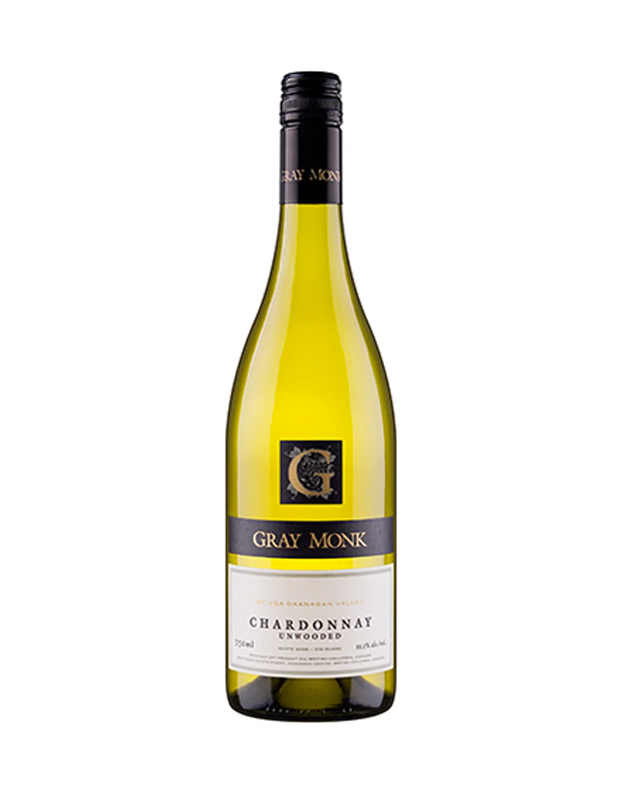Gray Monk Chardonnay Unwooded 2025