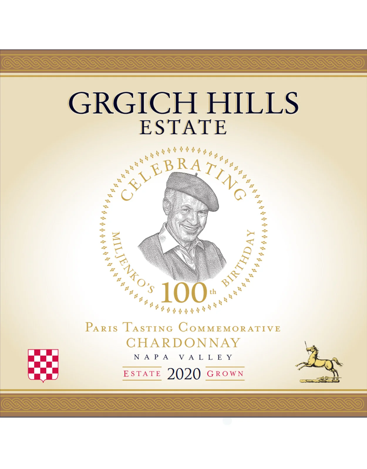 Grgich Hills Chardonnay Miljenko's 100th Birthday 2020