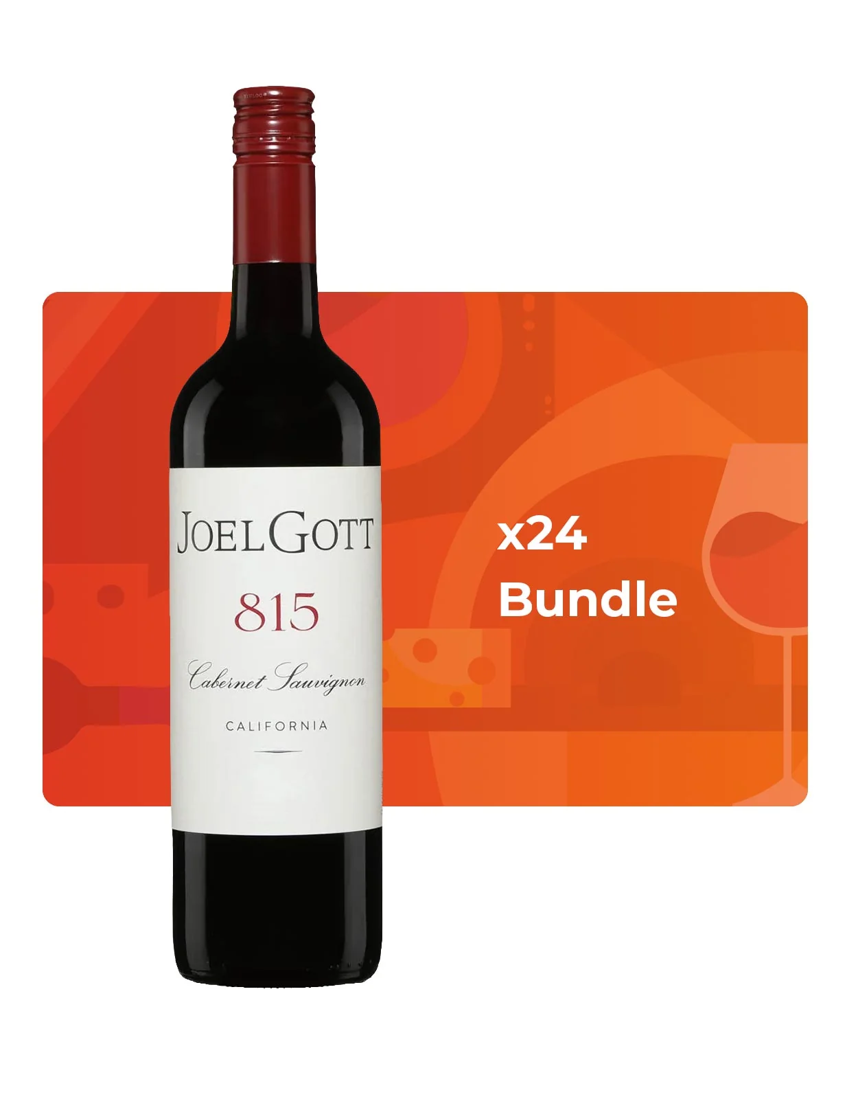 Joel Gott Cabernet Sauvignon '815' - Bundle & Save - Image 2