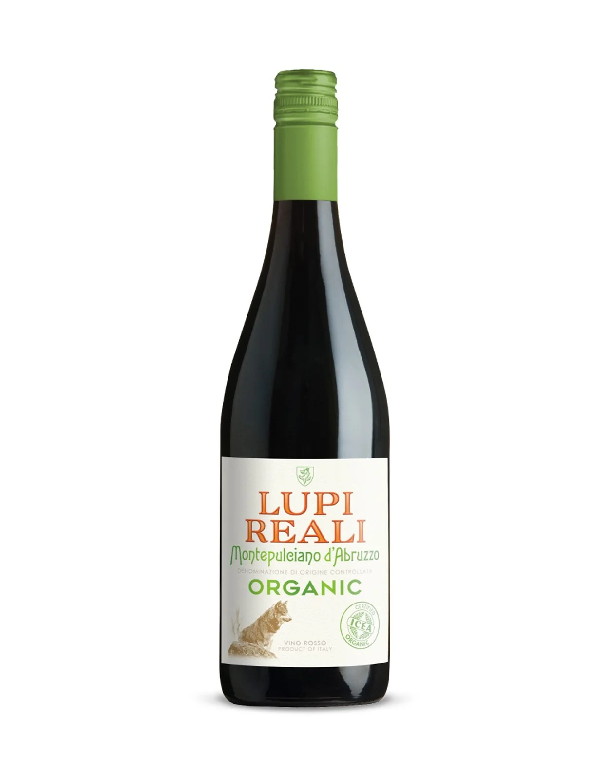 Lupi Reali Montepulciano D'Abruzzo Organic 2022