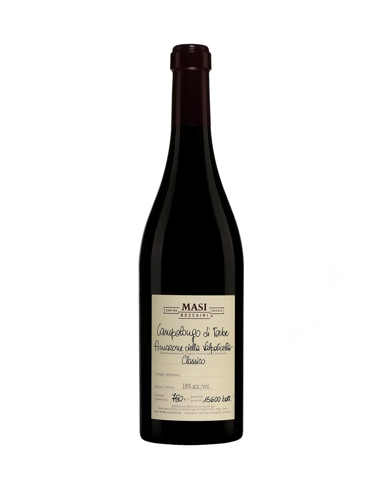 Masi Amarone Della Valpolicella Campolongo Di Torbe 2015