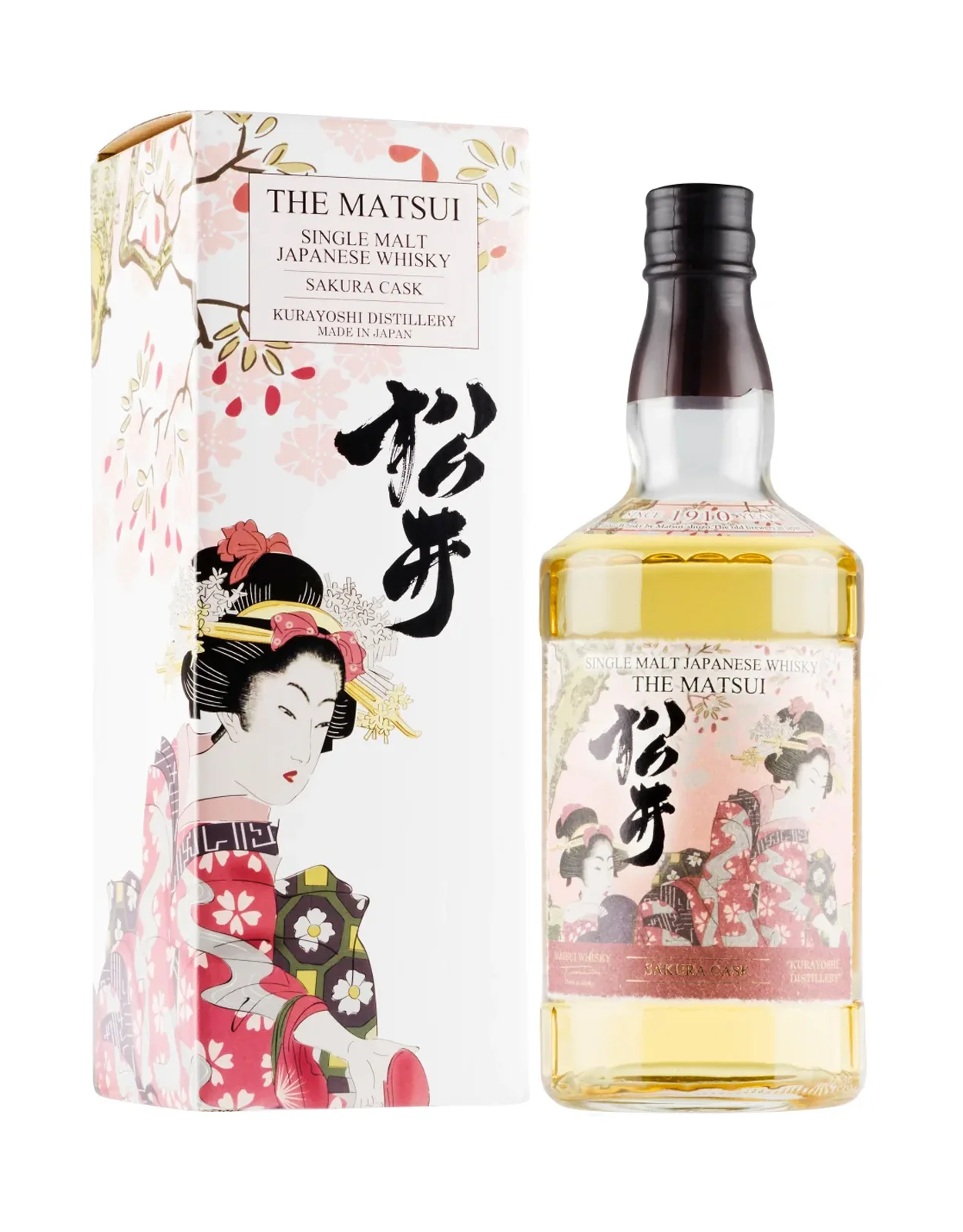 Matsui Sakura Cask Single Malt Japanese Whiskey