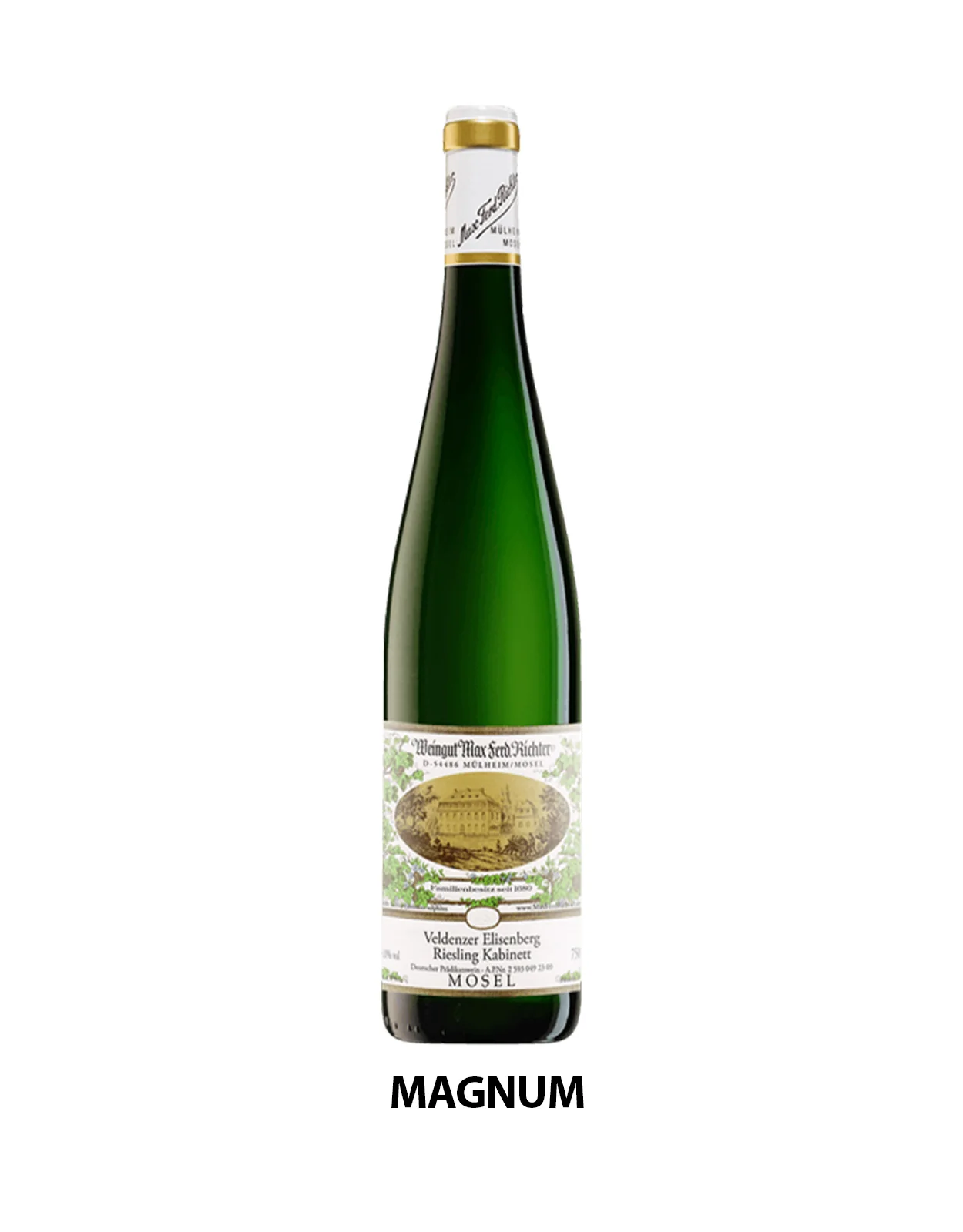 Max Ferdinand Richter Veldenzer Elisenberg Riesling Kabinett 2018 - 1.5 Litre Bottle