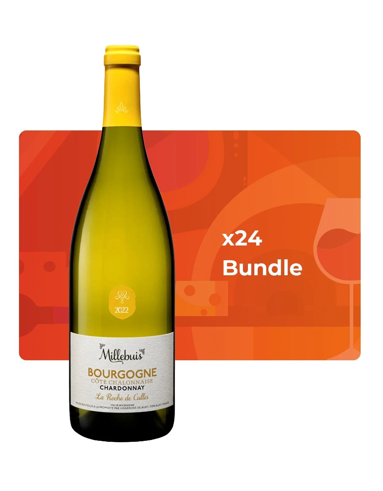 Millebuis Cote Chalonnaise Chardonnay - Bundle & Save - Image 2