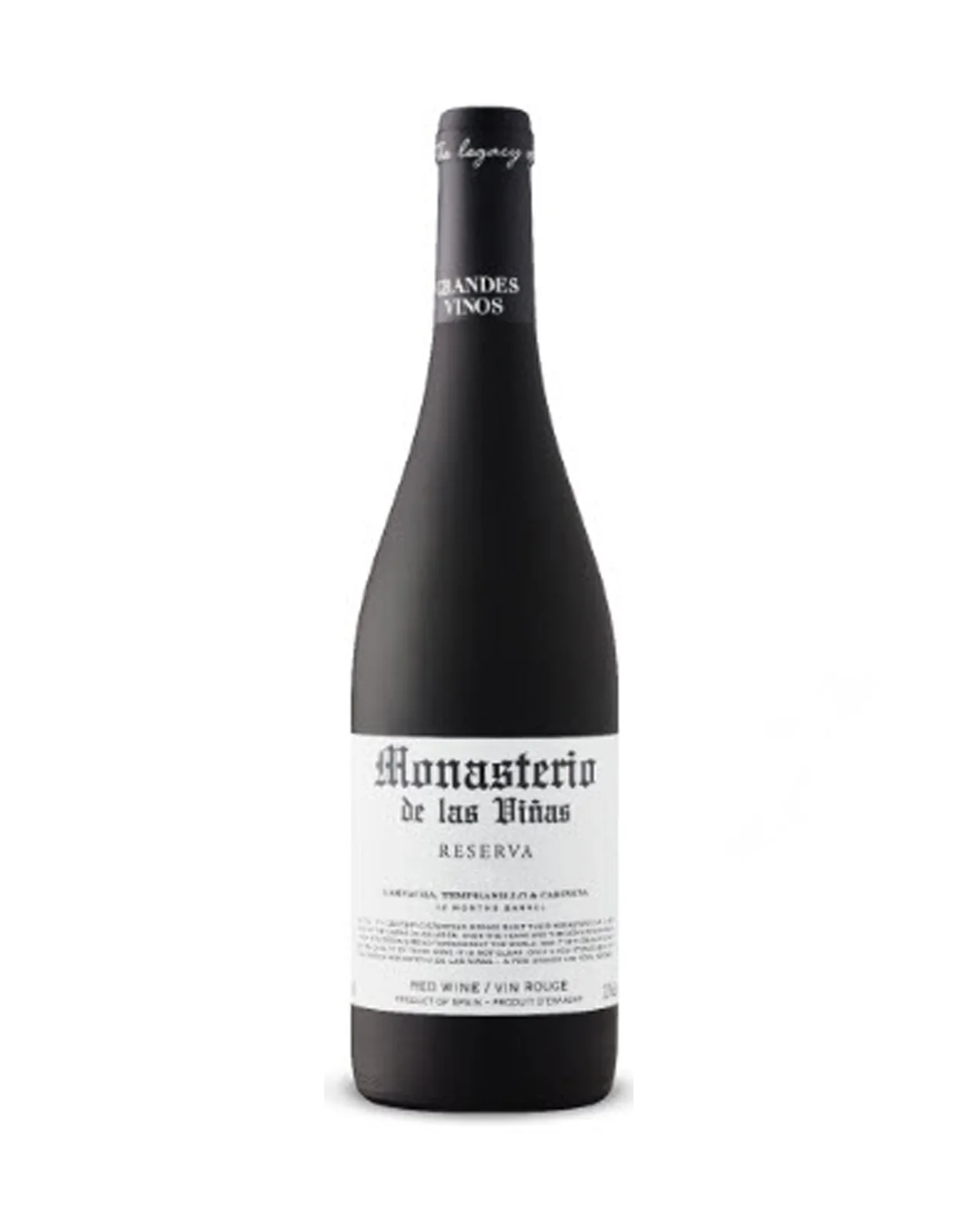 Monasterio De Las Vinas Reserva 2020