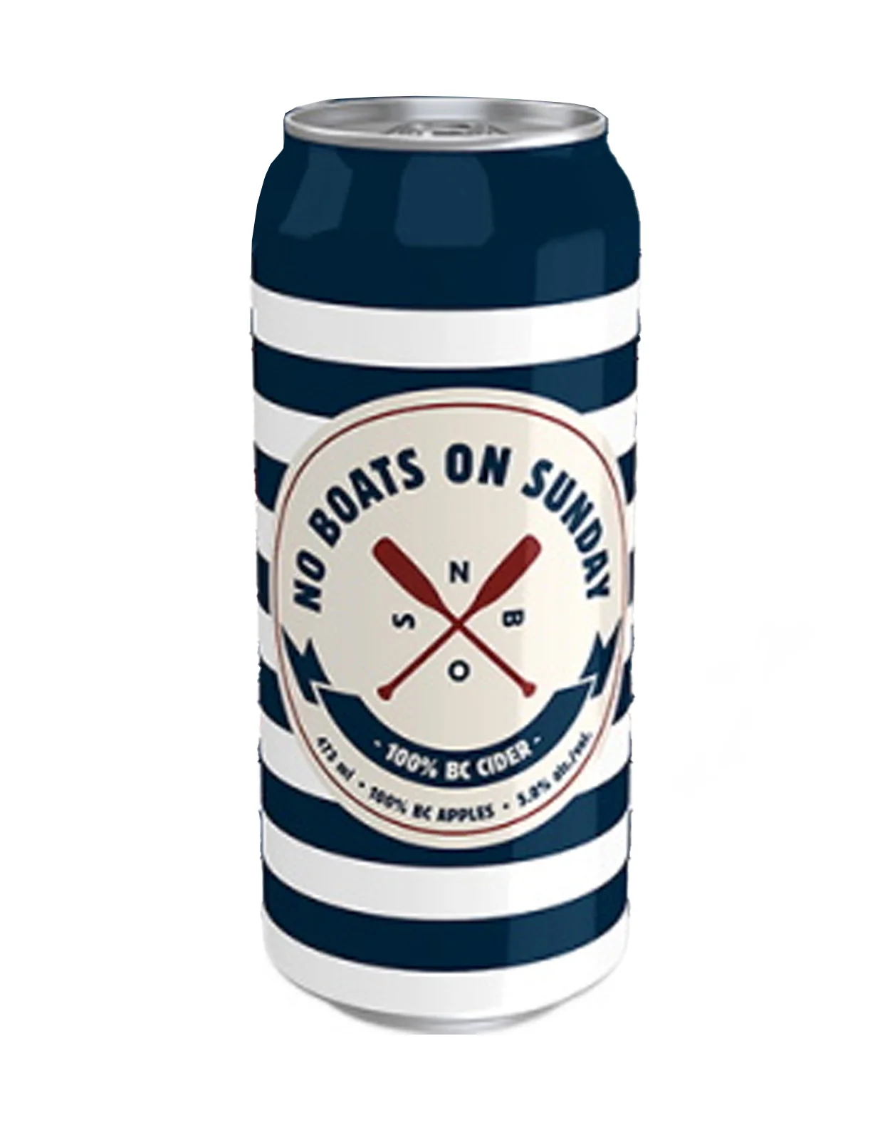 No Boats On Sunday BC Cider 473ml – 24 Cans