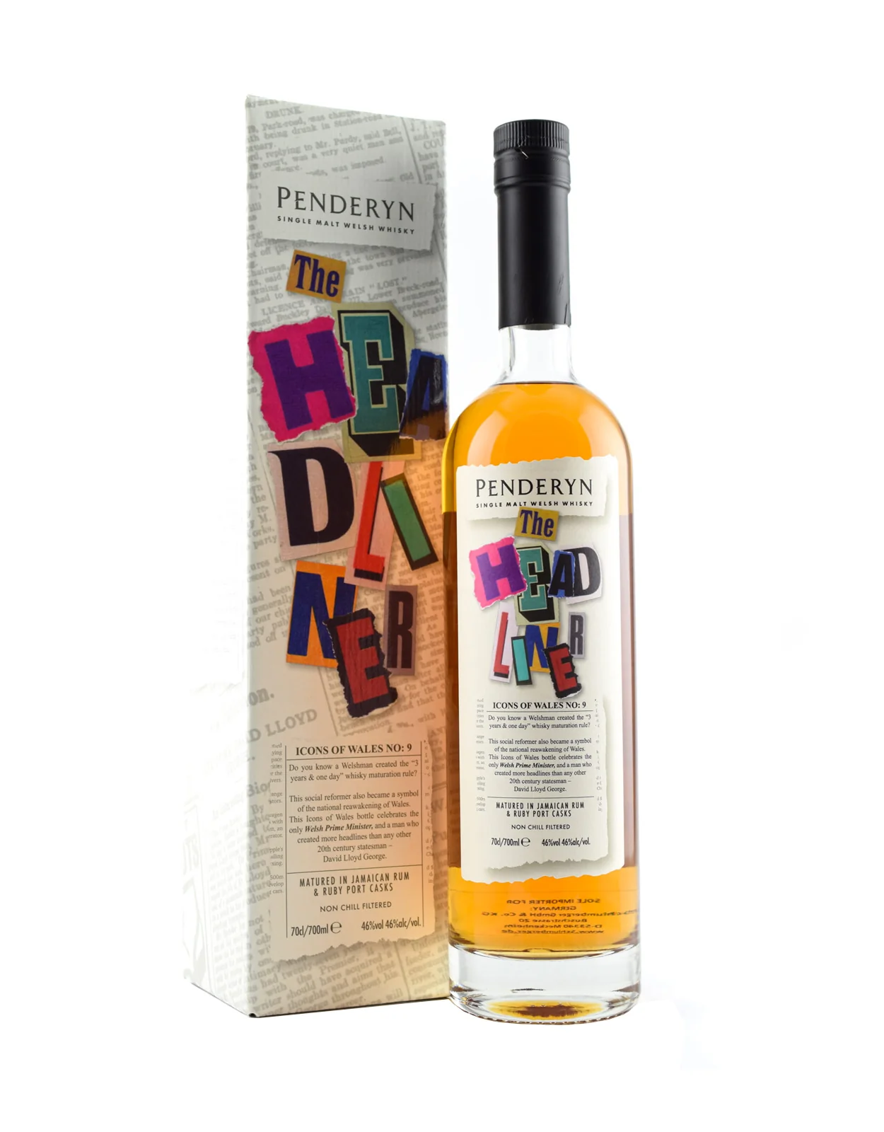 Penderyn Icons of Wales 'The Headliner'