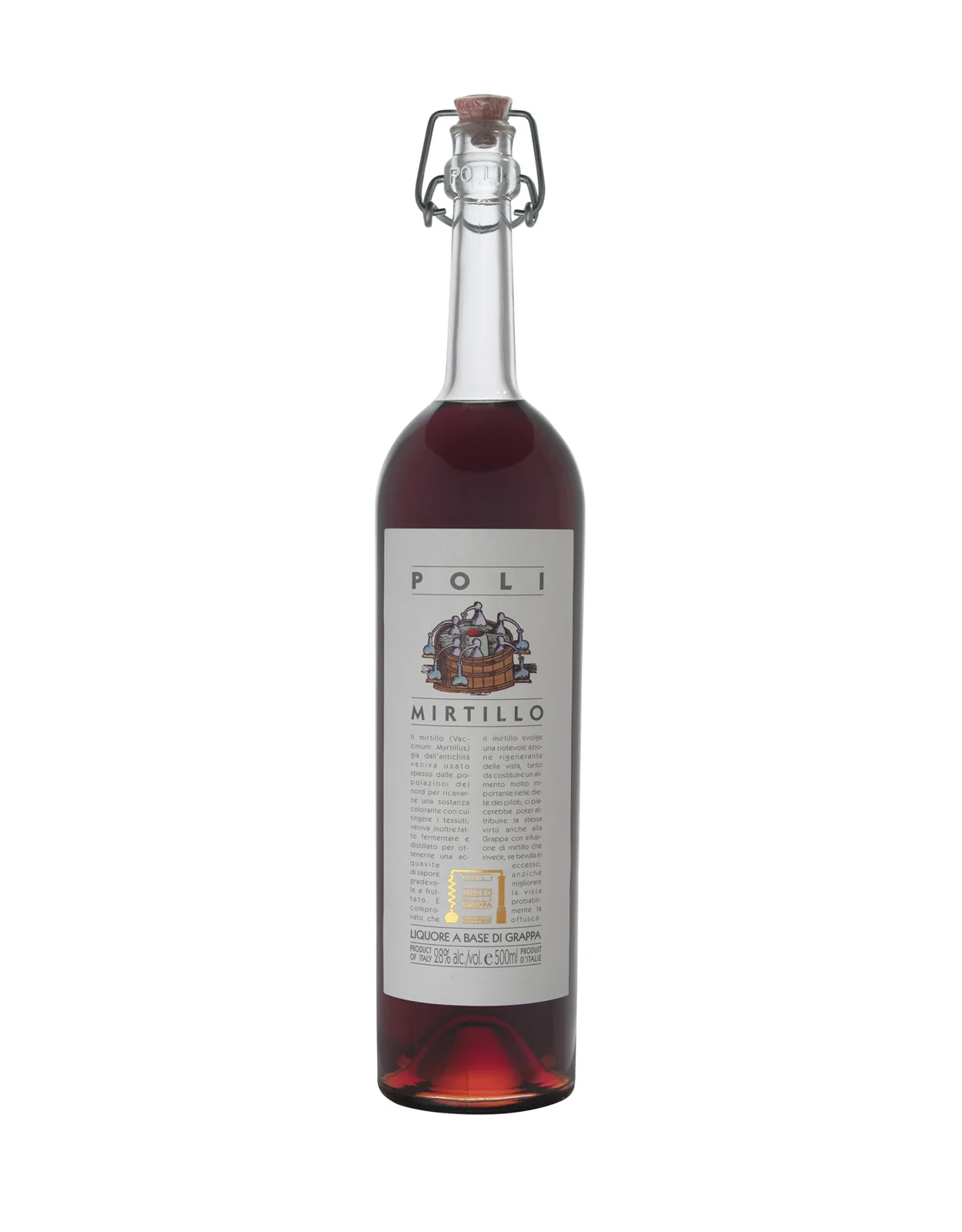 Poli Mirtillo Grappa - 500 ml
