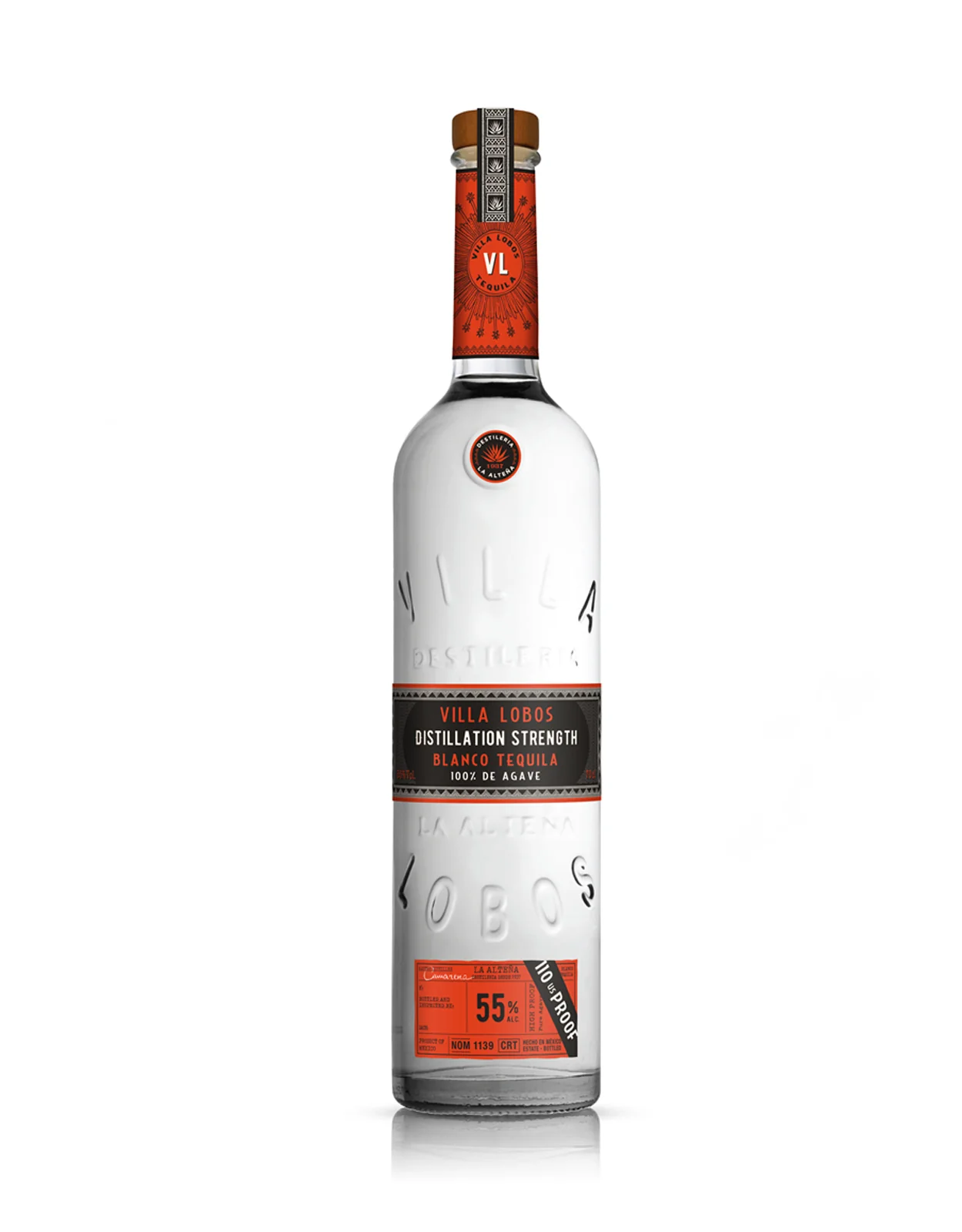 Villa Lobos Distillation Strength Blanco Tequila