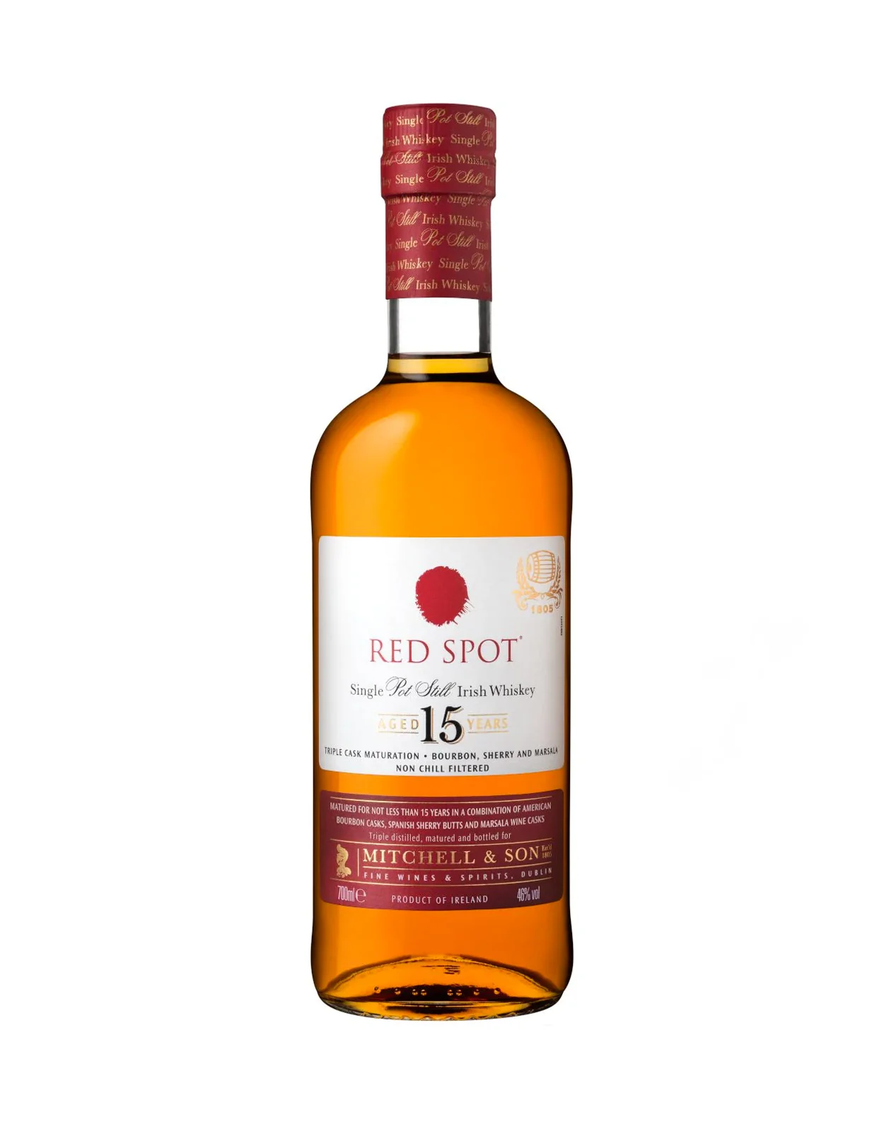 Red Spot Irish Whiskey 15 Year Old