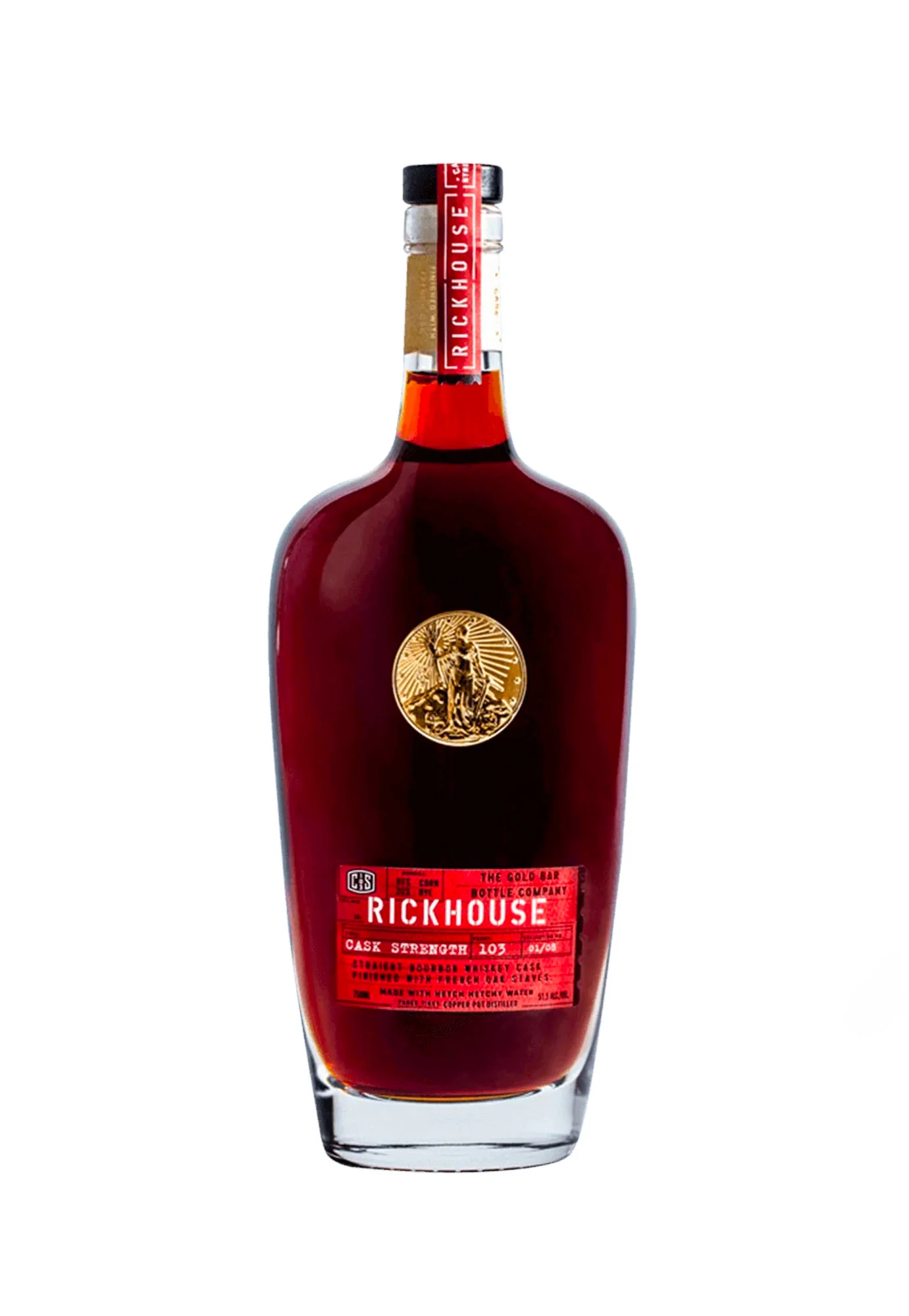 Gold Bar Rickhouse Cask Strength Bourbon