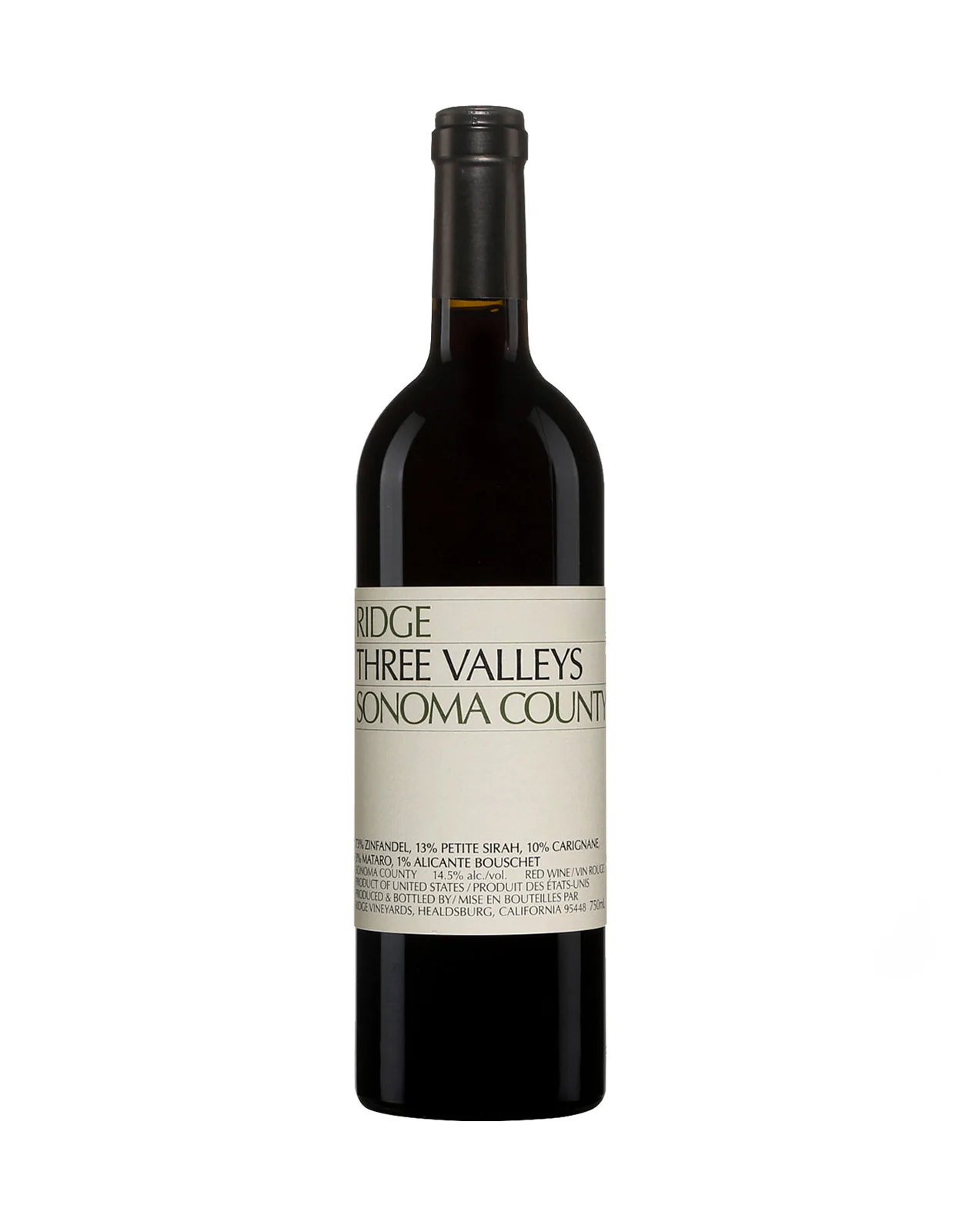 Ridge Vineyards Three Valleys 2023