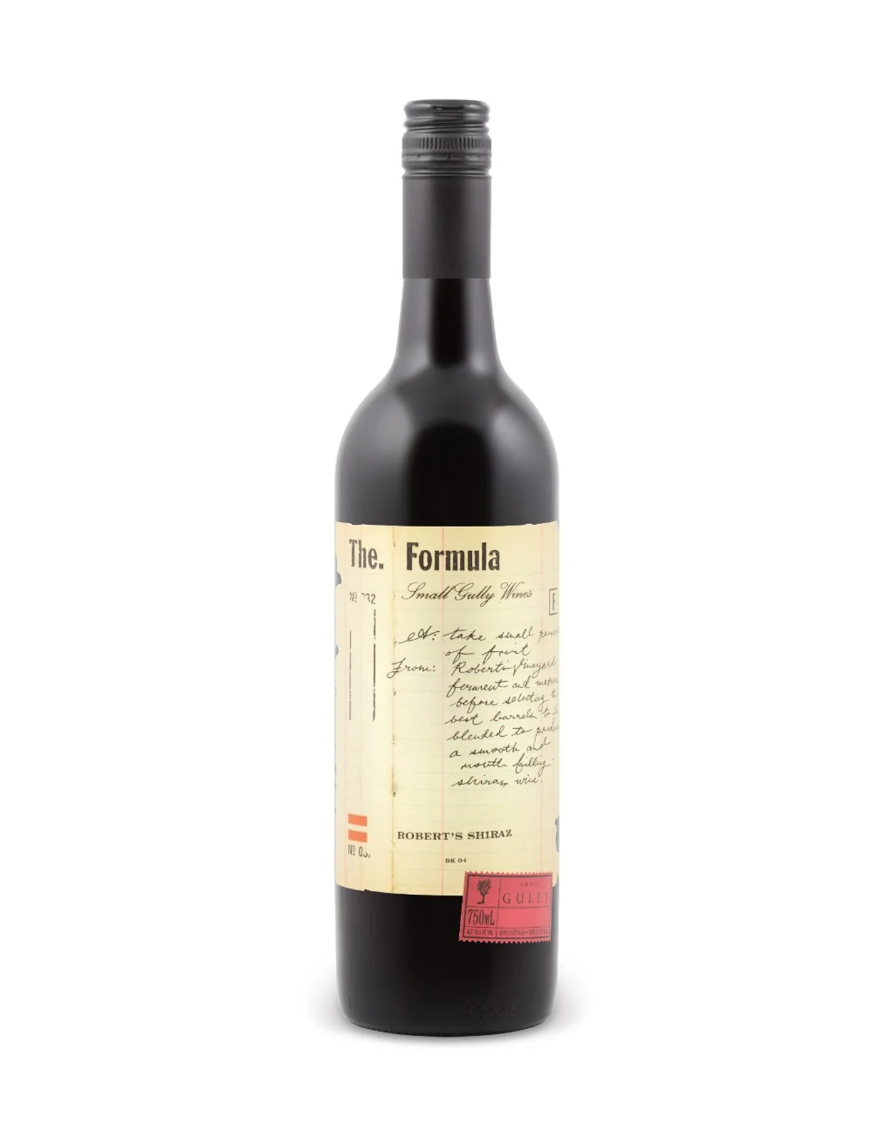 Small Gully Robert's Shiraz The Formula 2020
