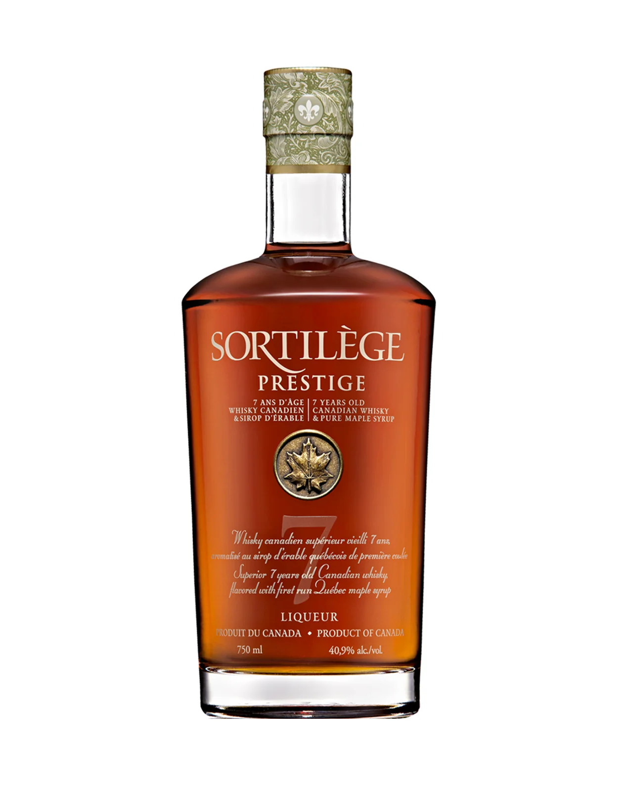 Sortilege Prestige Maple Syrup Whisky