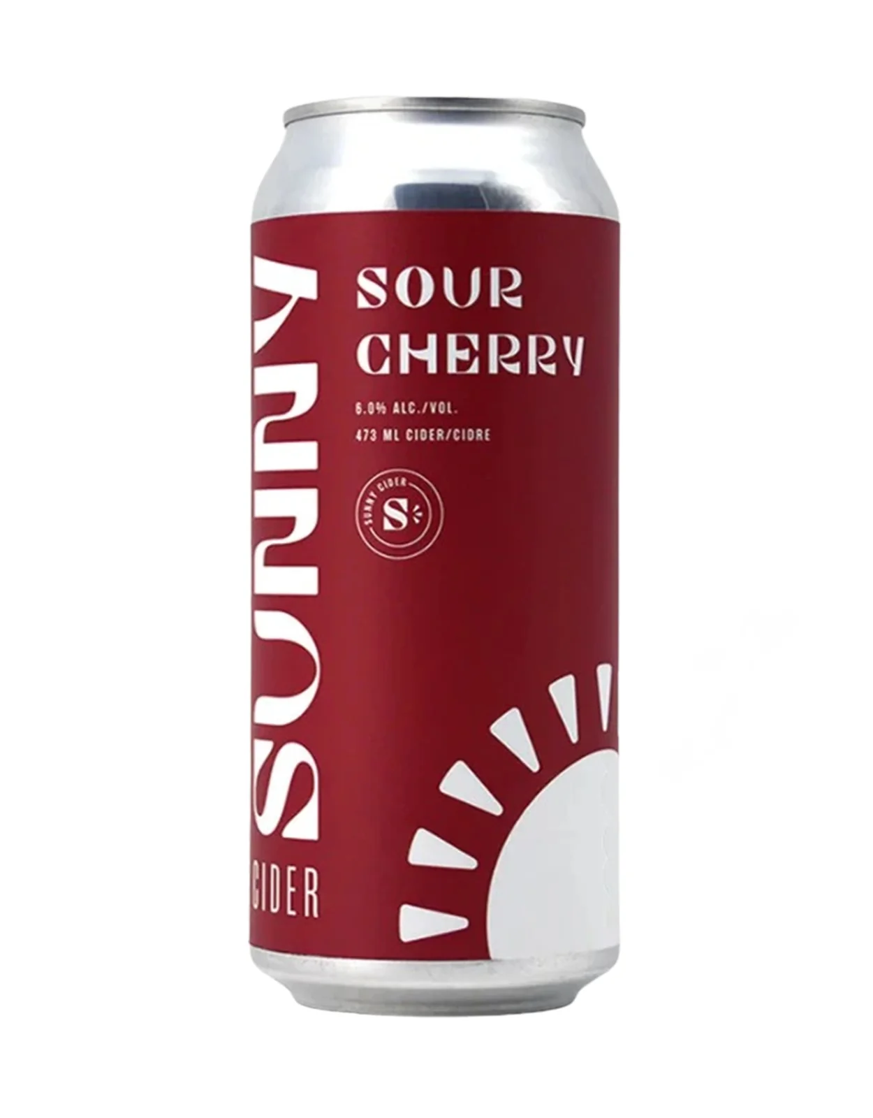 SunnyCider Sour Cherry Apple CIder 473 ml - 4 Cans