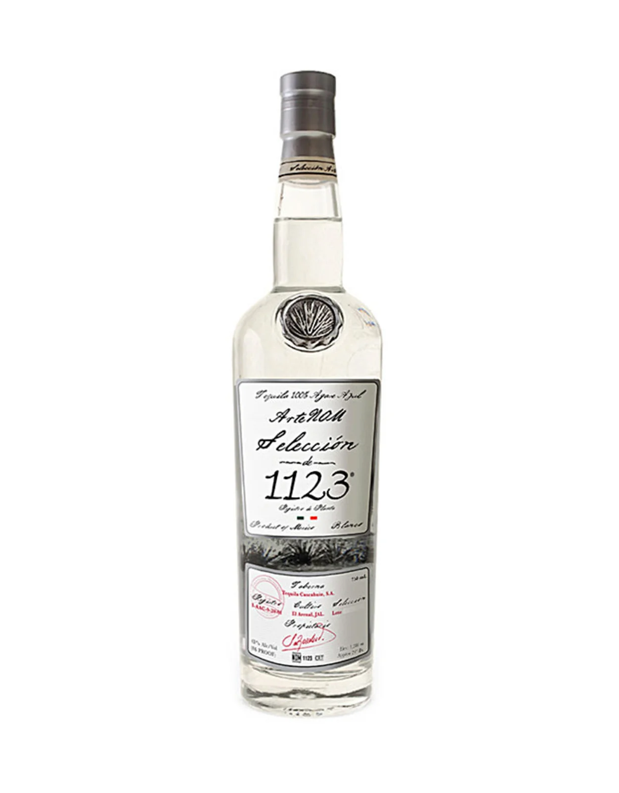 Tequila Arte NOM 1123 Blanco Historico