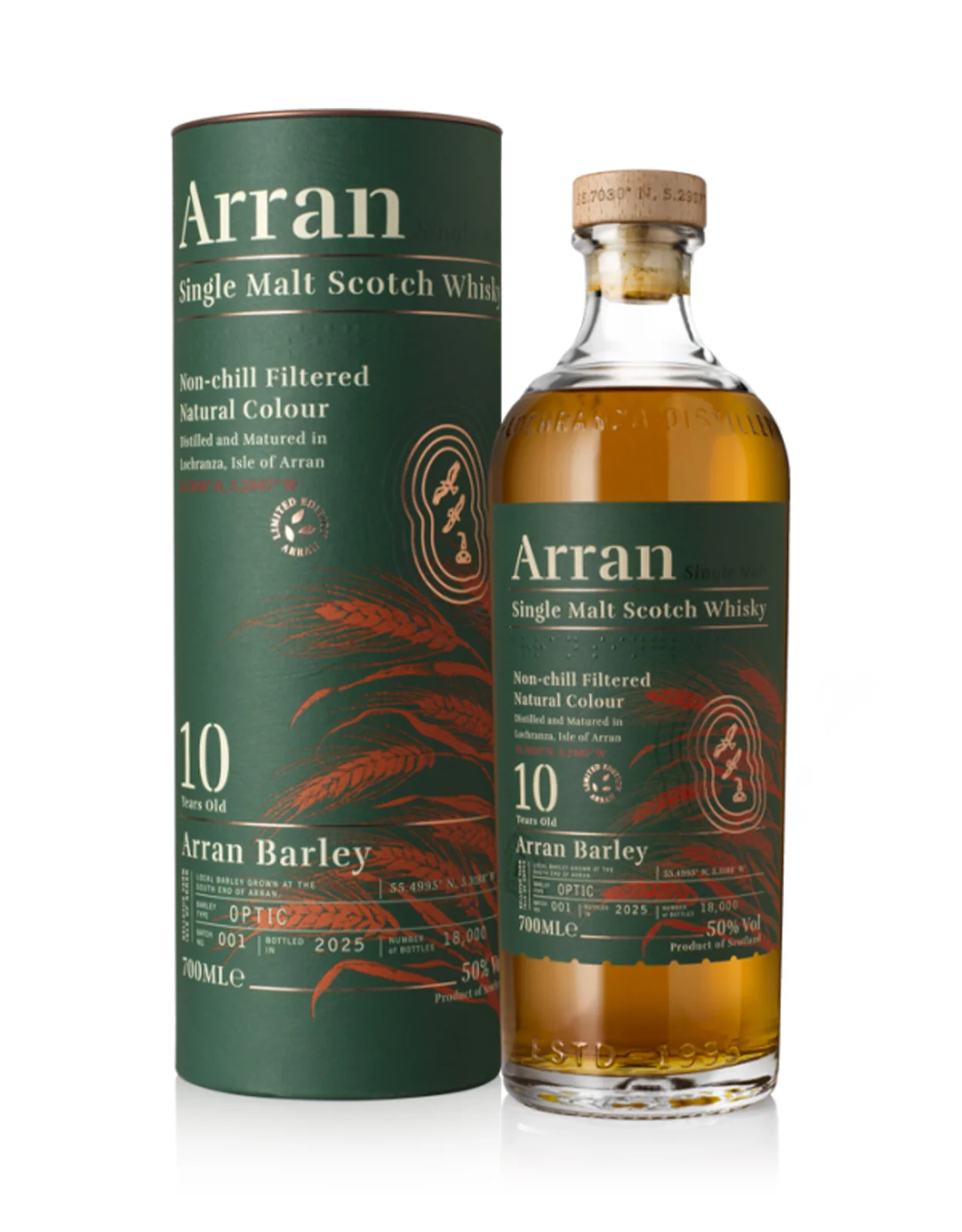 The Arran Barley 10 Year Old