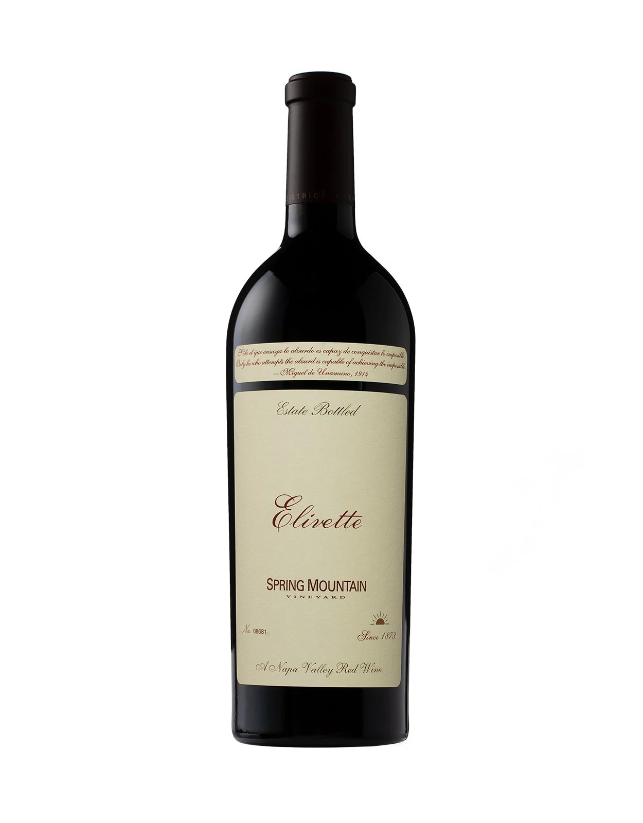 The Spring Mountain Elivette Reserve 2016